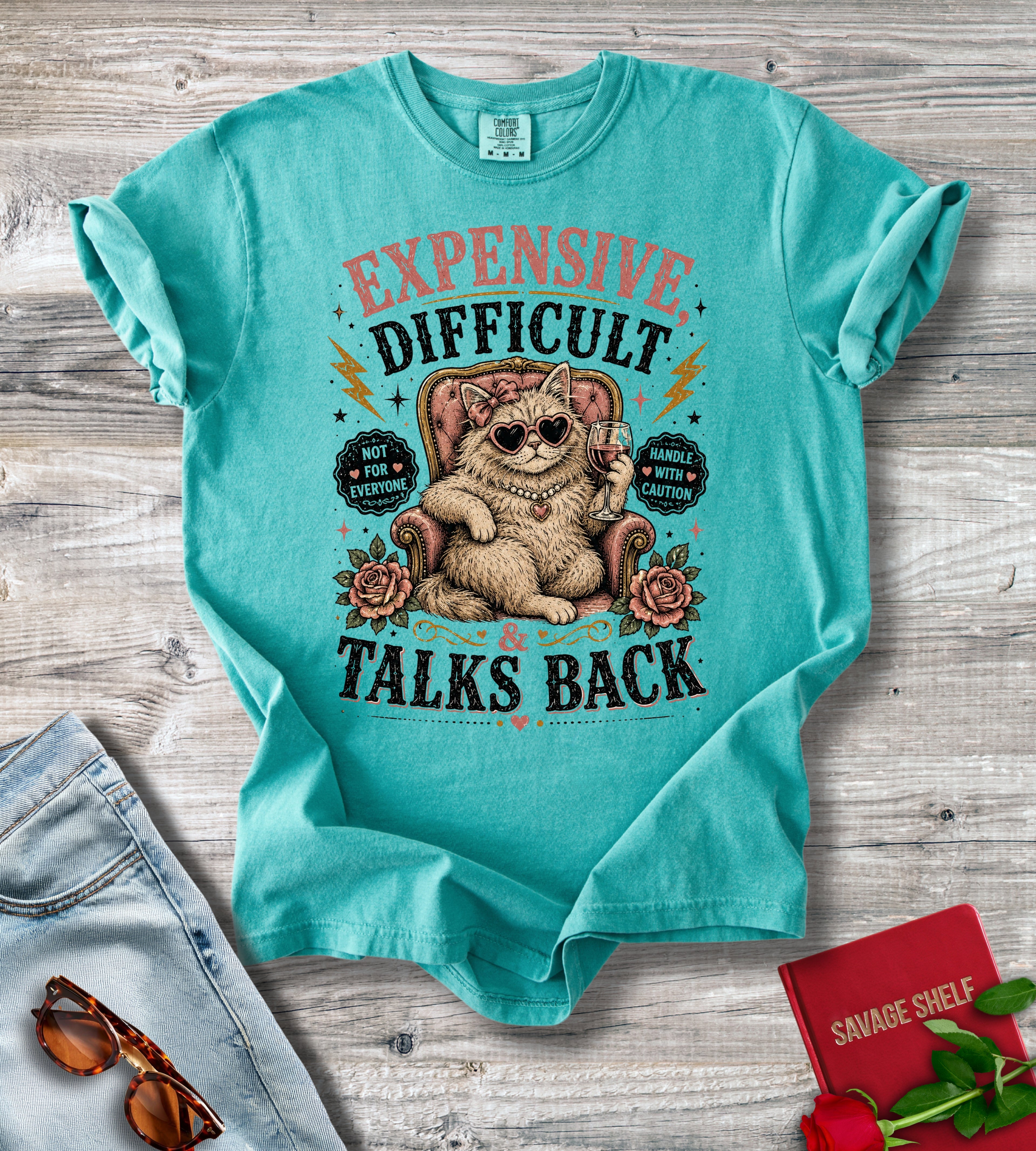 Expensive Difficult Cat T-Shirt