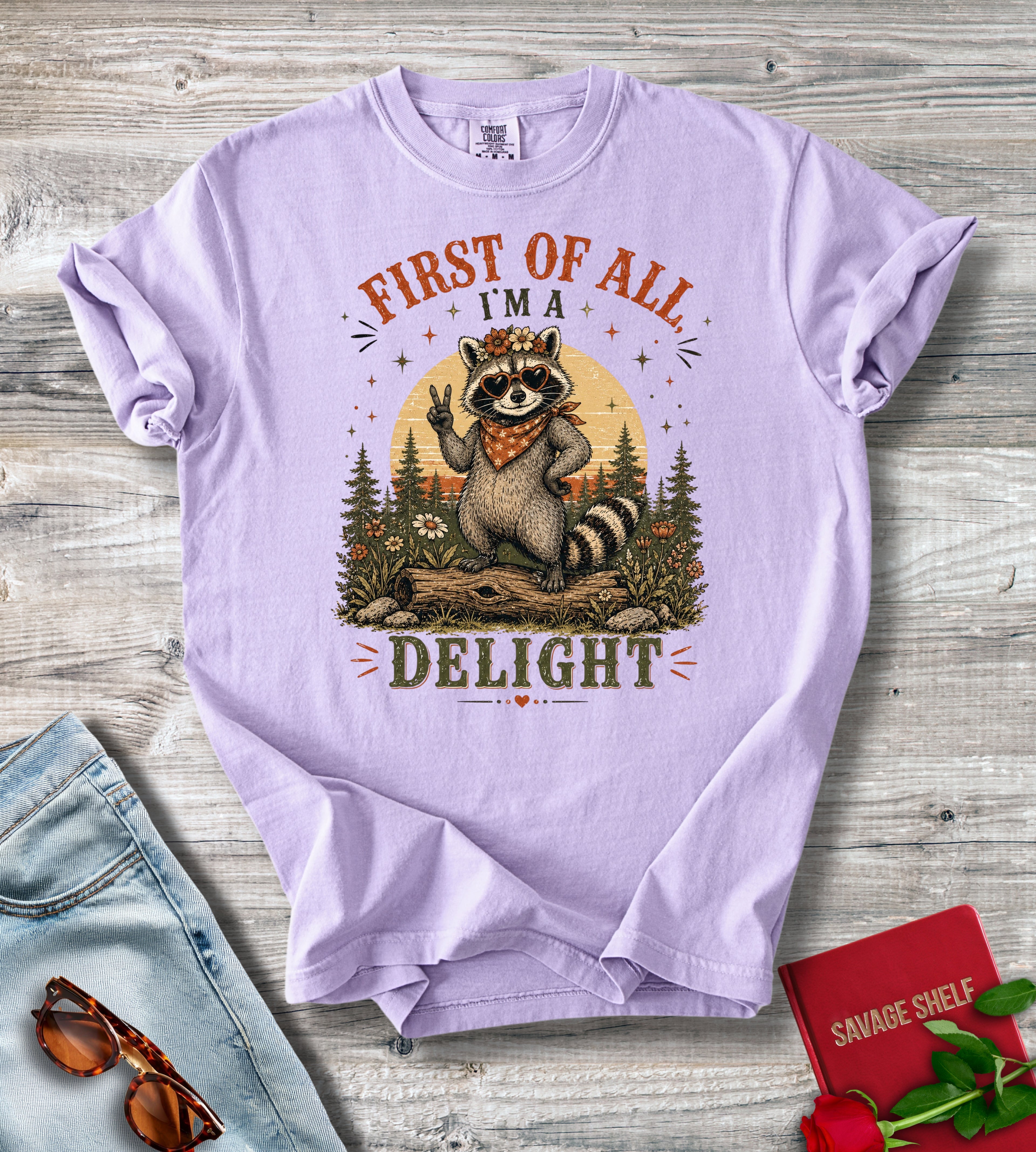 First Of All Raccoon T-Shirt