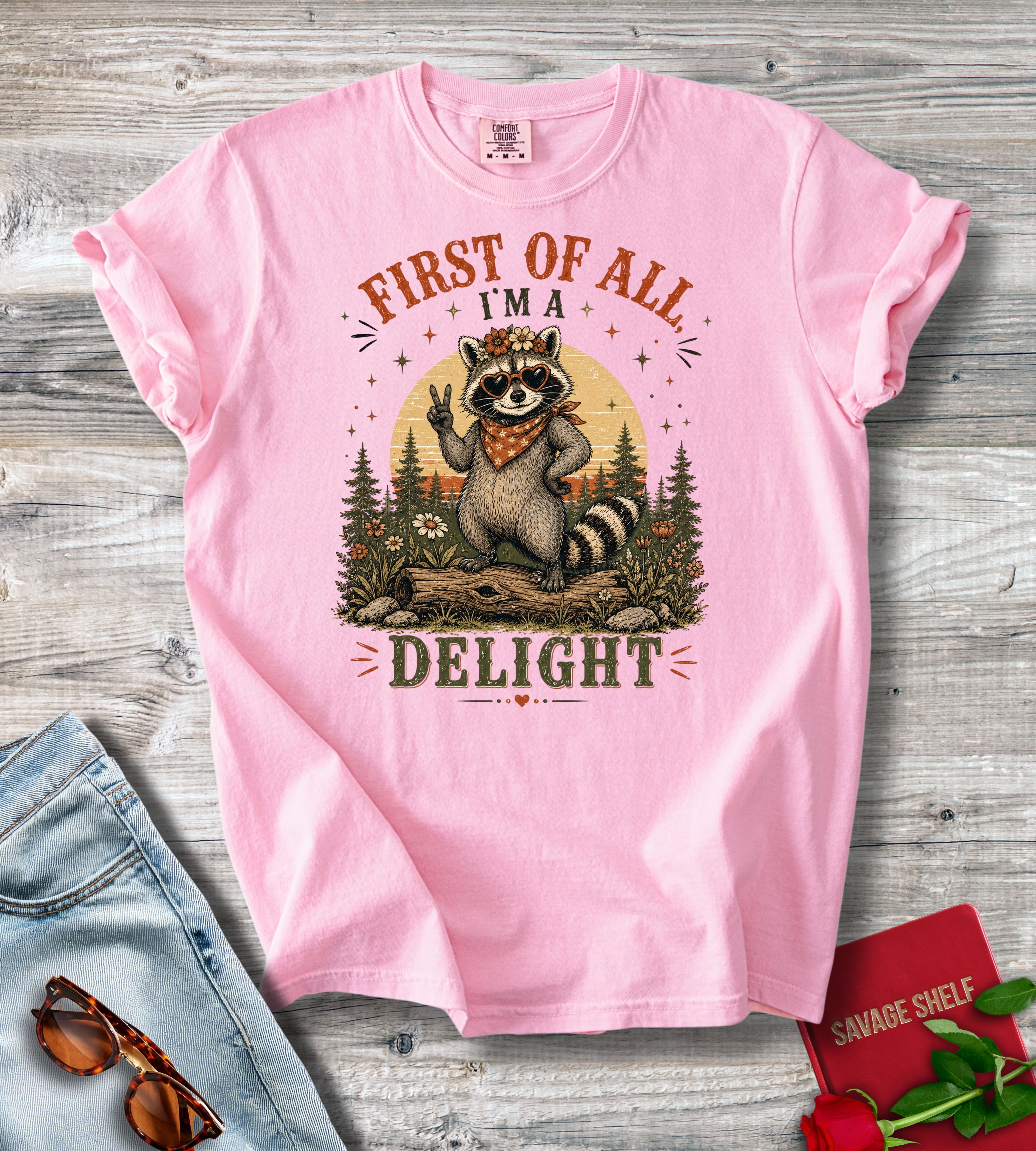 First Of All Raccoon T-Shirt