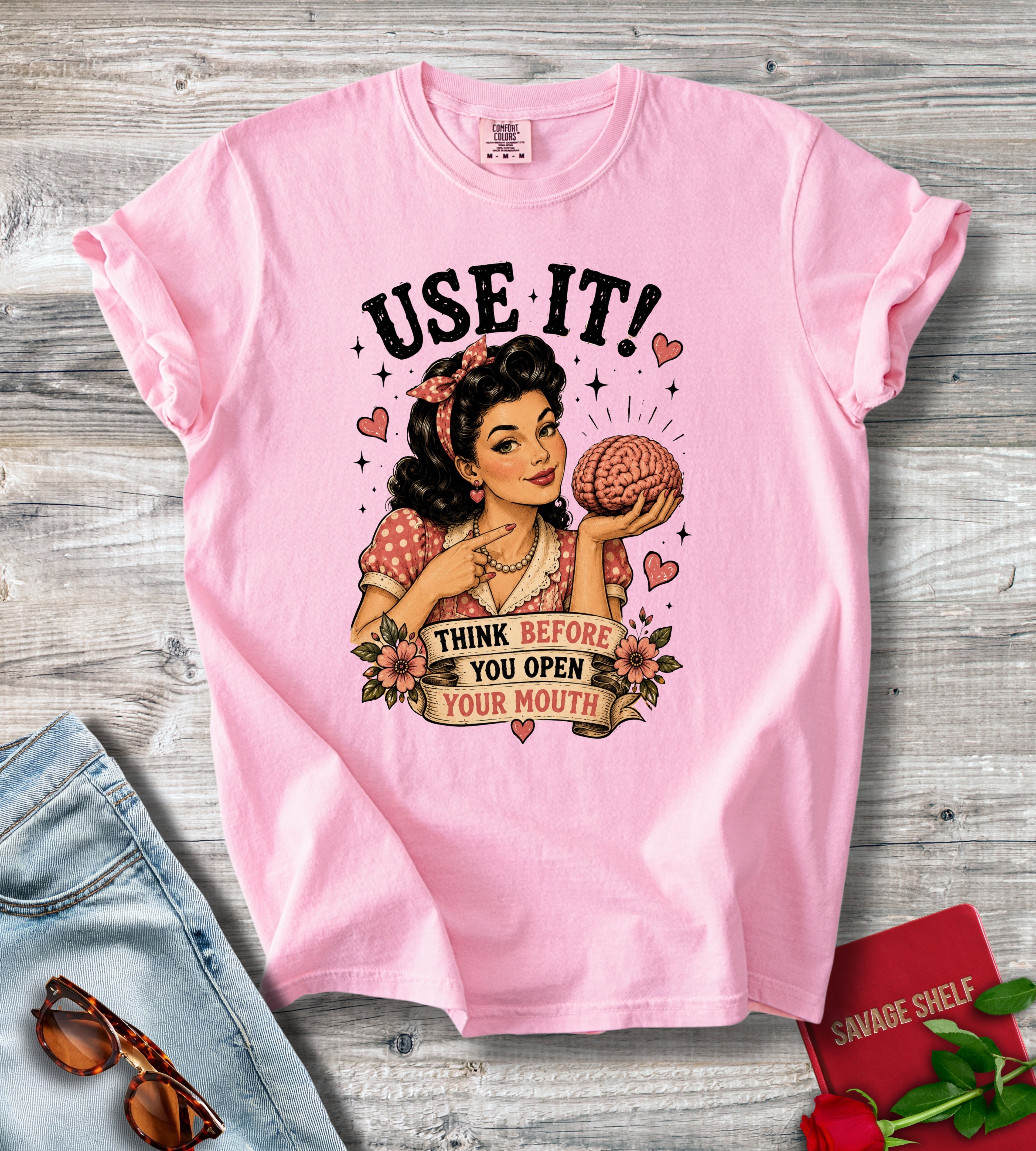 Use It! Think Before T-Shirt