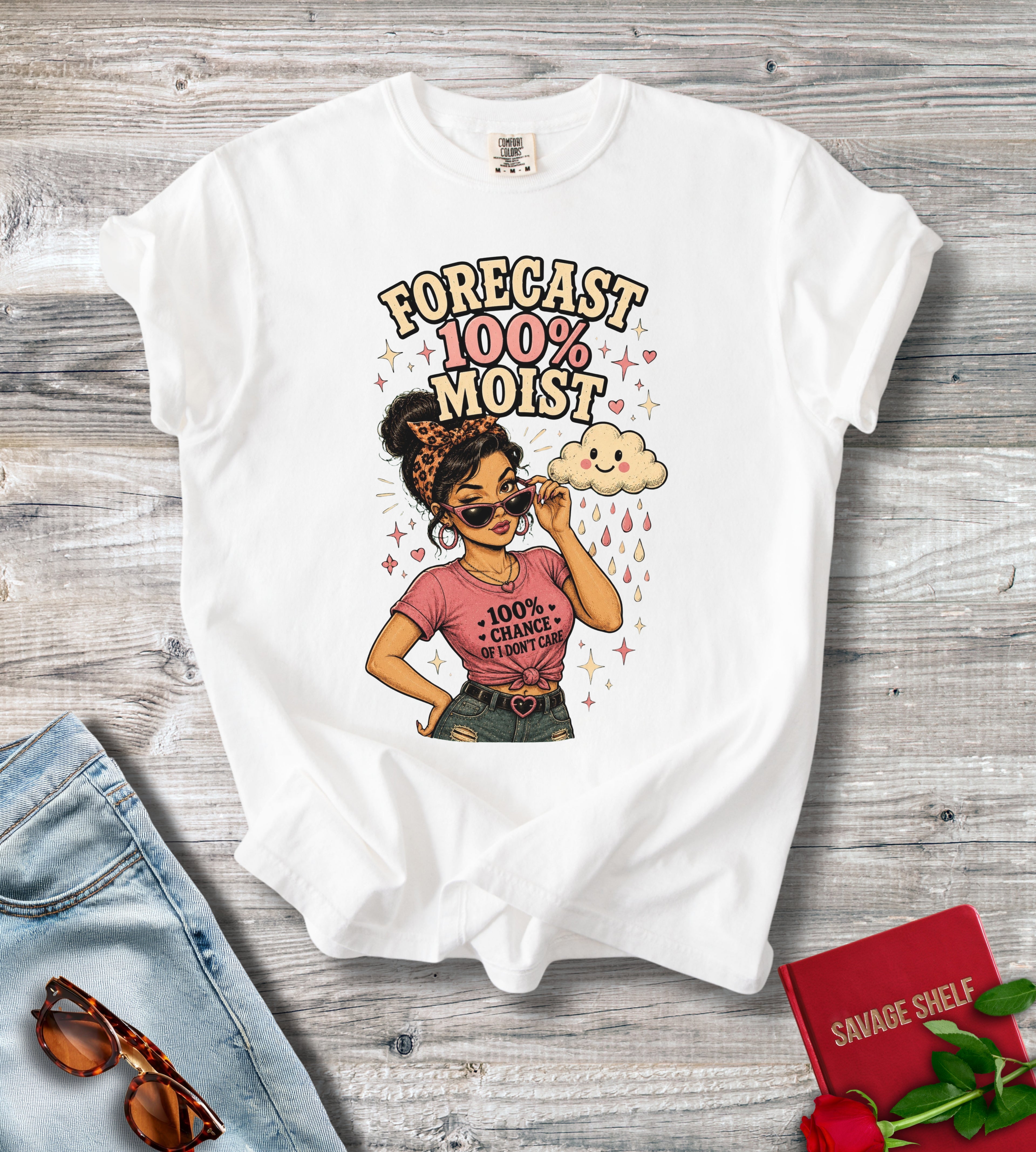 Forecast 100% Moist Graphic T-Shirt