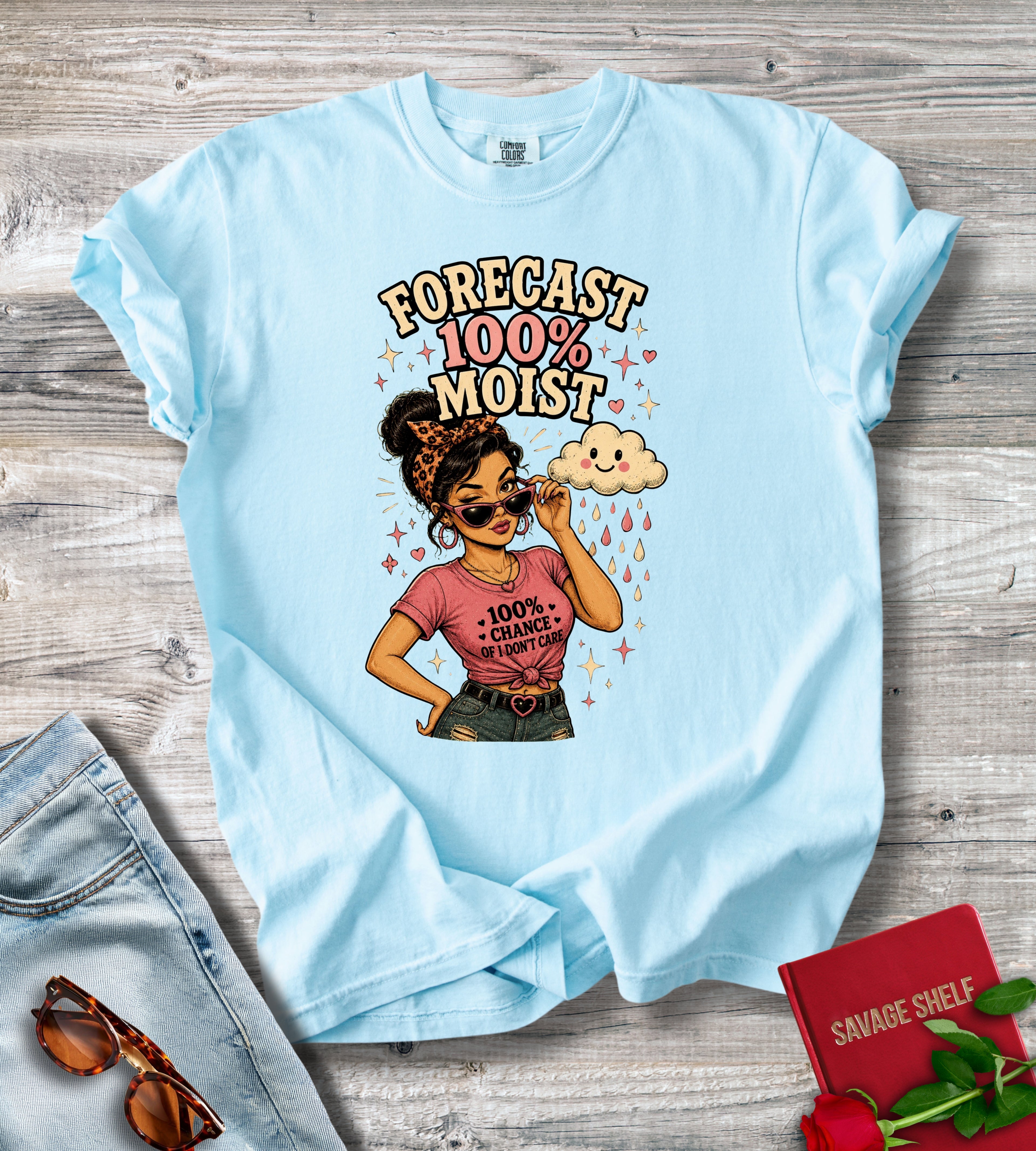 Forecast 100% Moist Graphic T-Shirt