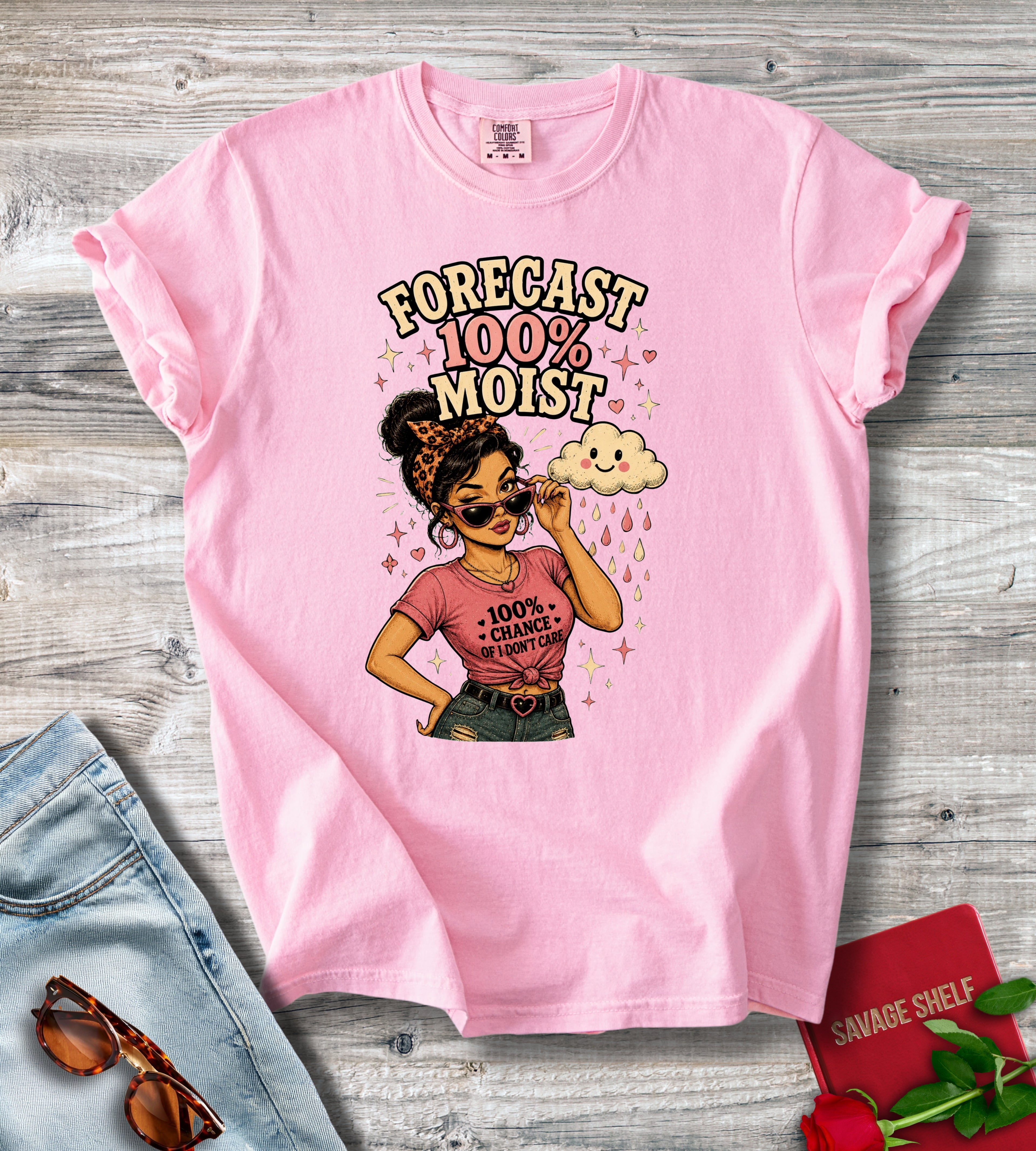 Forecast 100% Moist Graphic T-Shirt