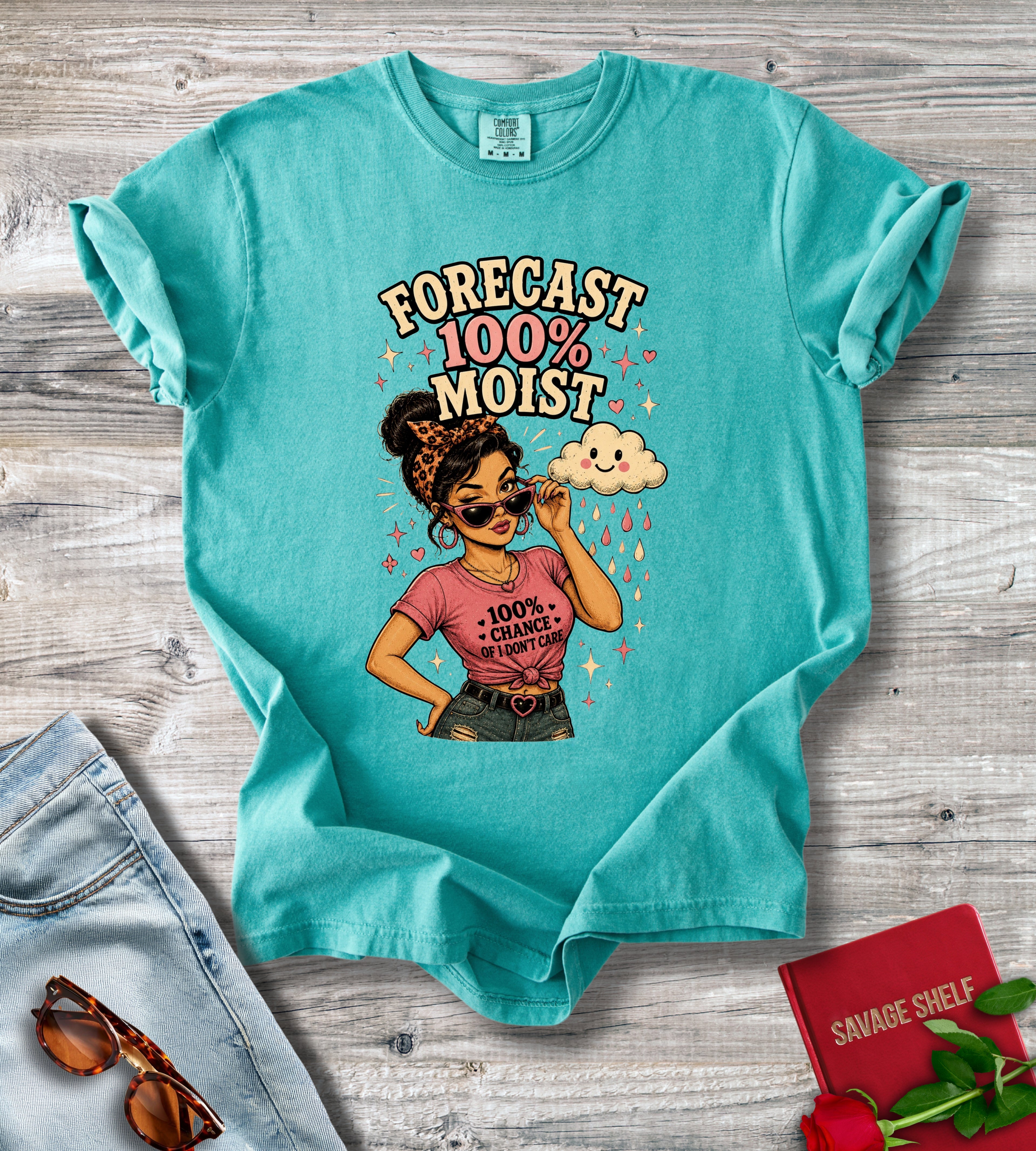 Forecast 100% Moist Graphic T-Shirt