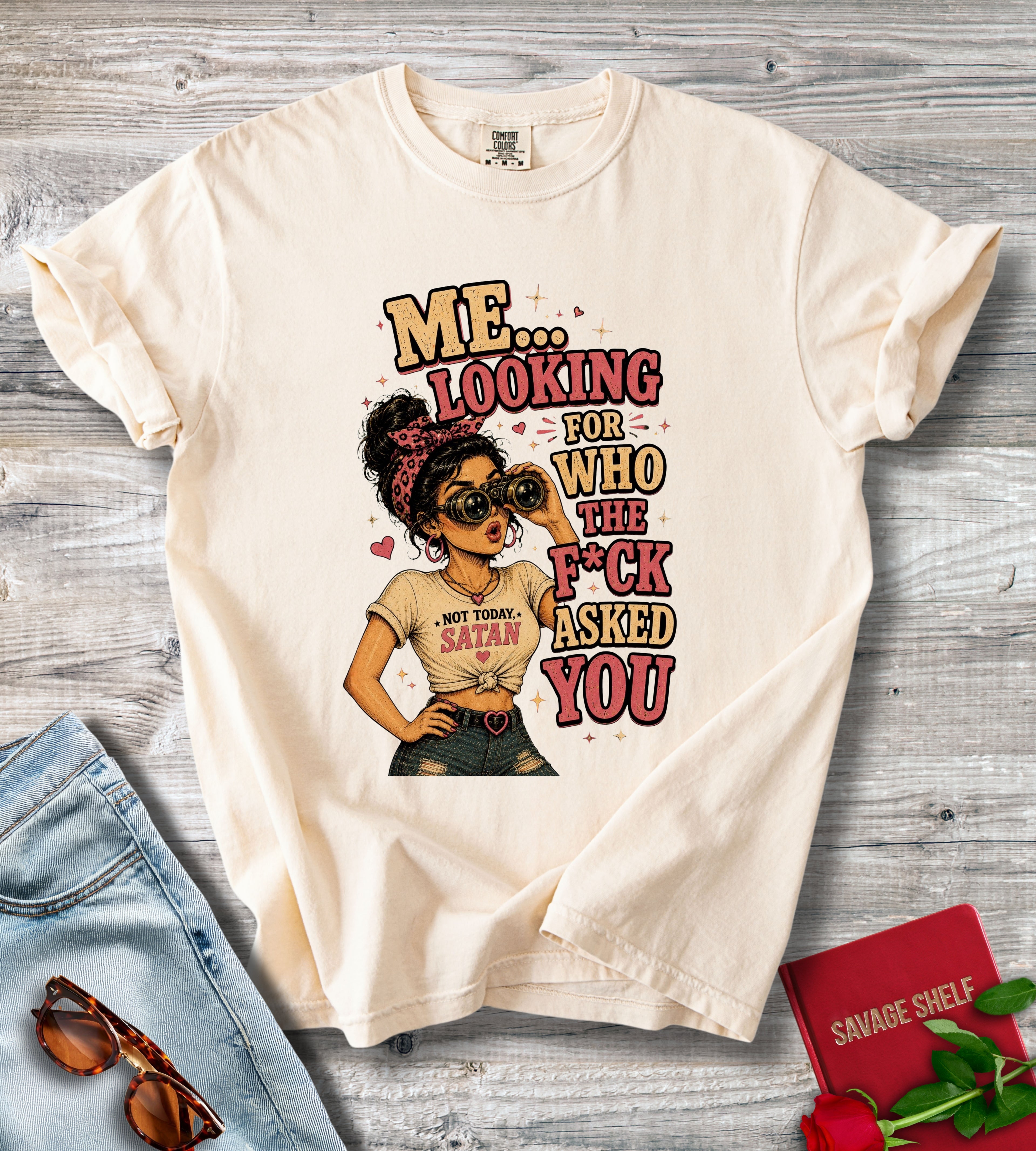 Looking for Who the F Asked T-Shirt