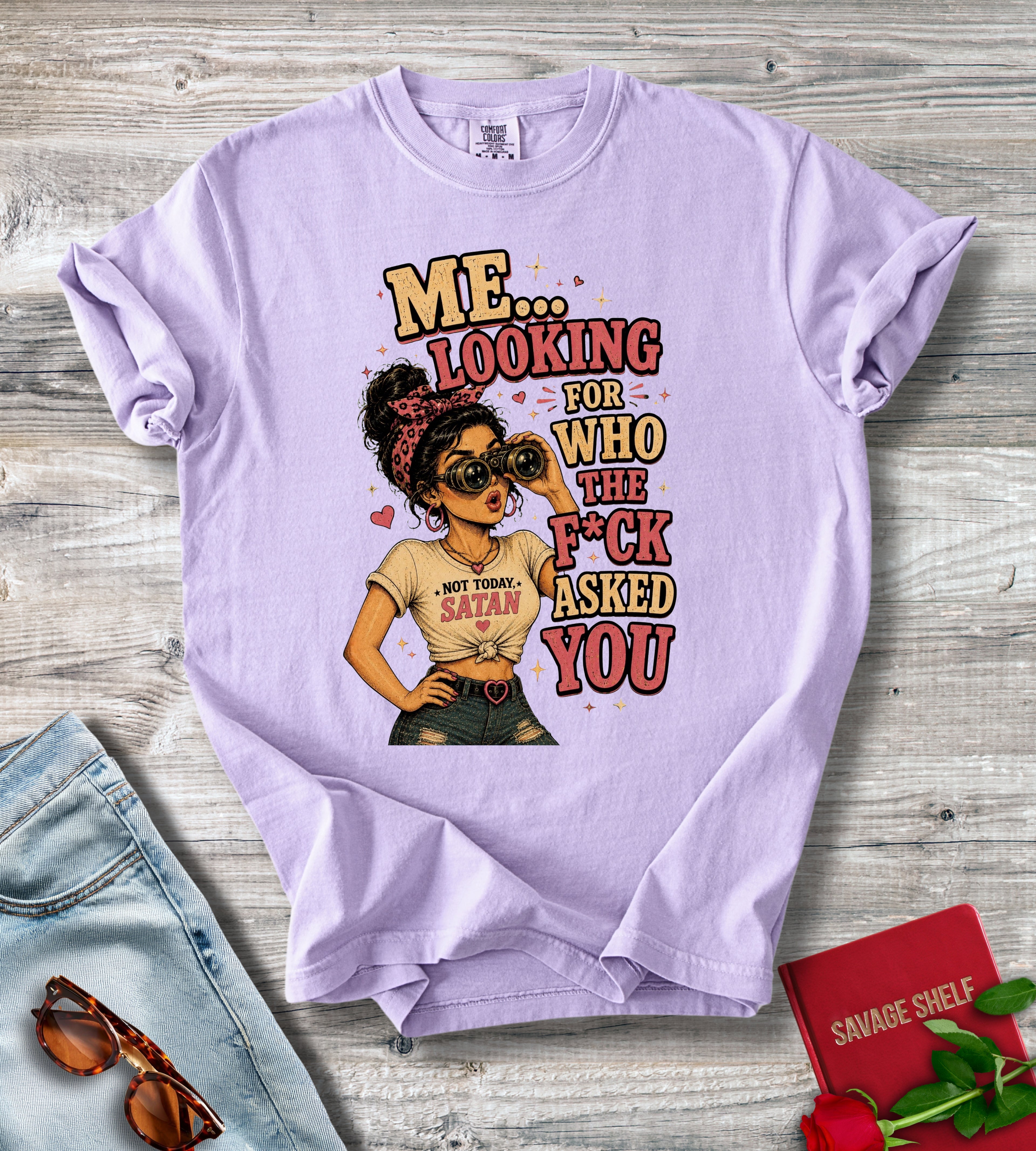 Looking for Who the F Asked T-Shirt