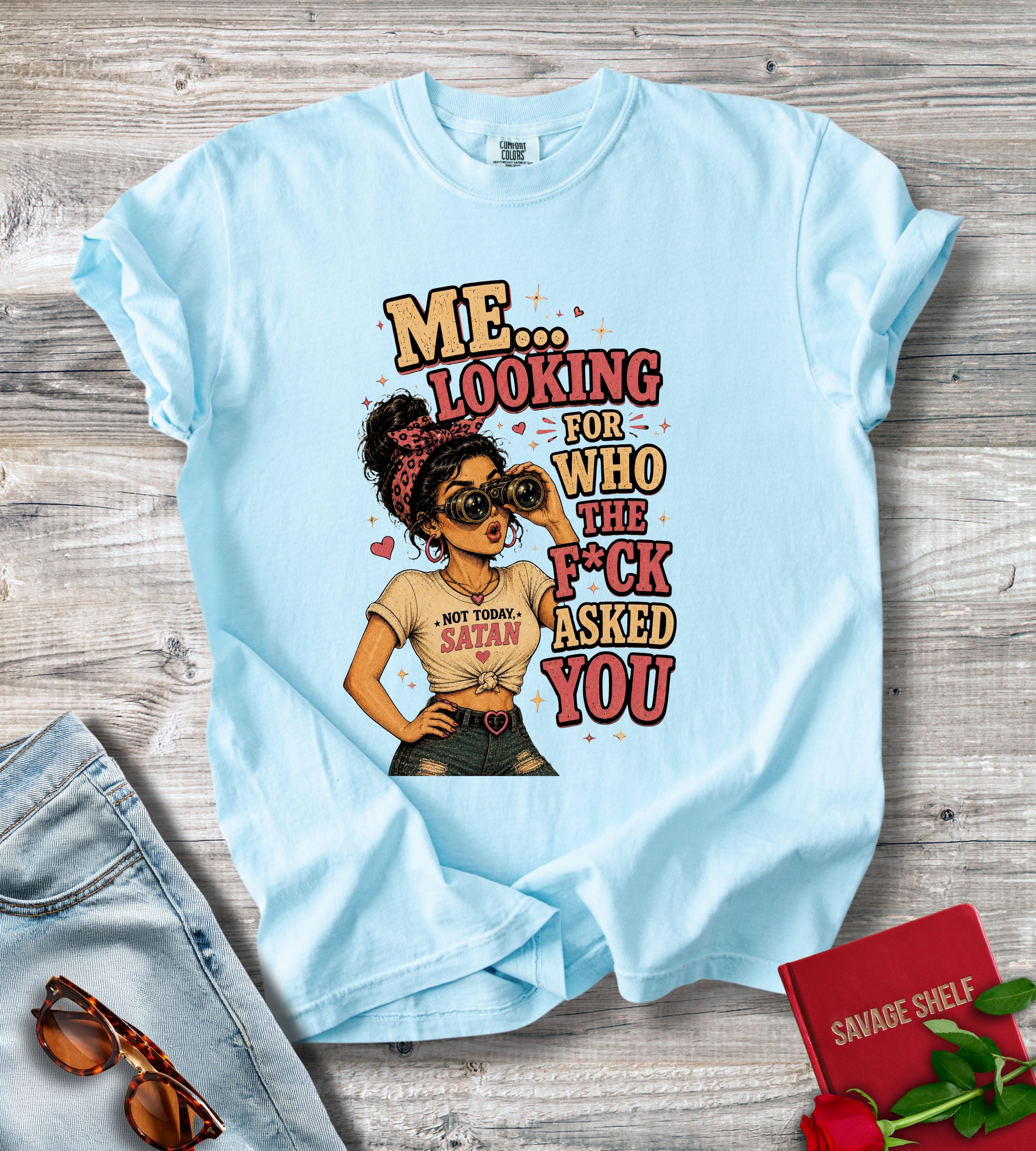 Looking for Who the F Asked T-Shirt