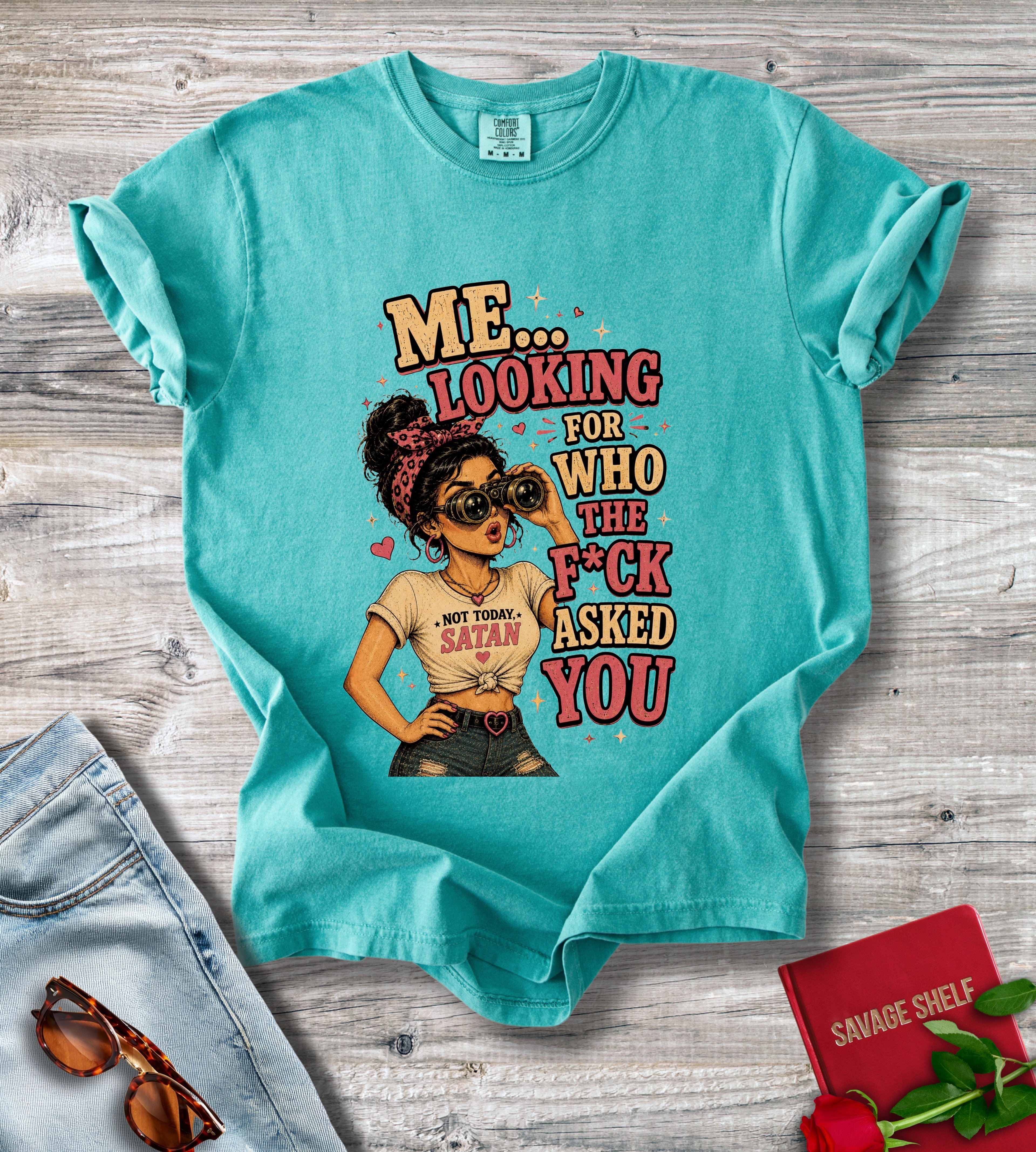 Looking for Who the F Asked T-Shirt