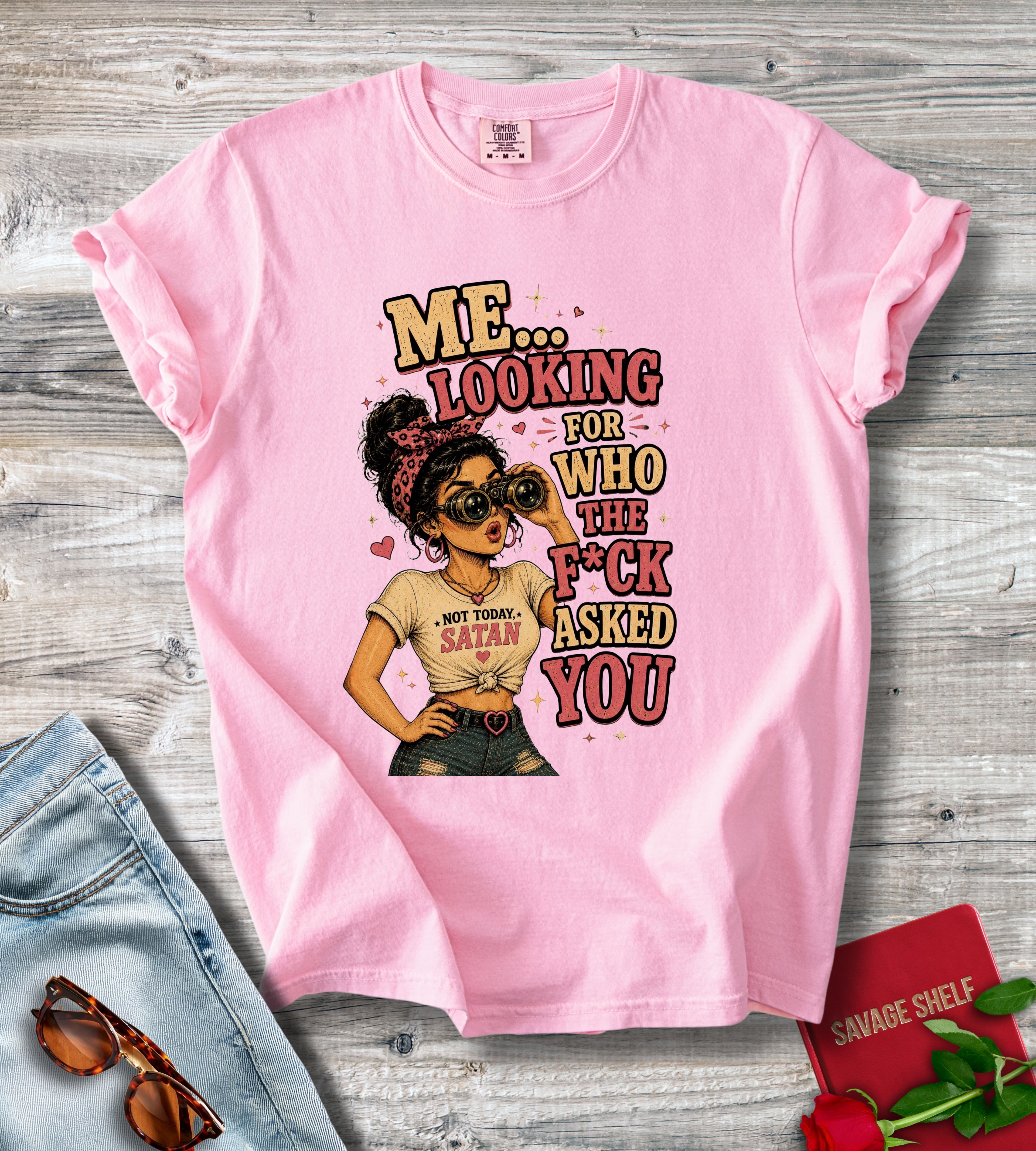 Looking for Who the F Asked T-Shirt