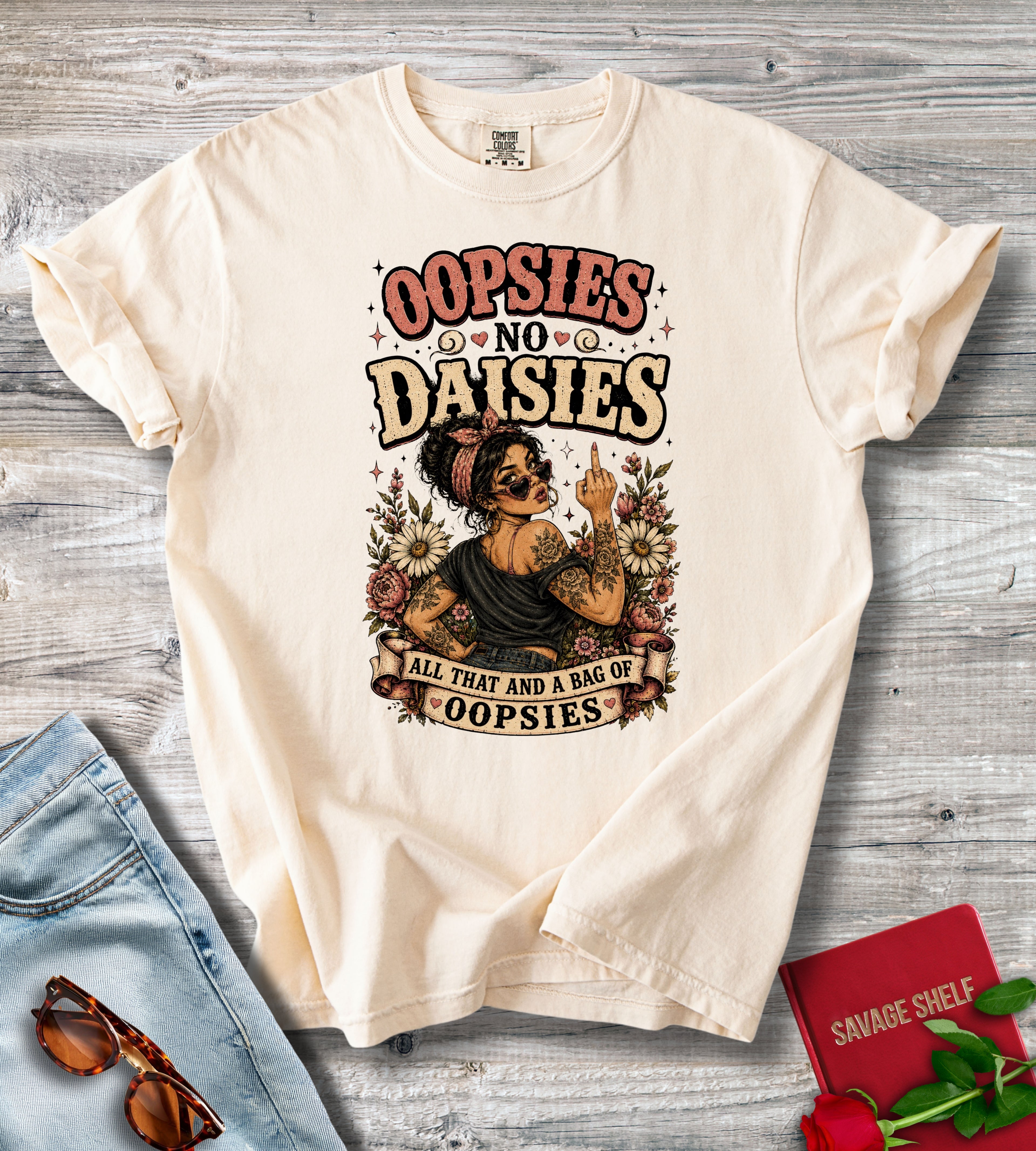 Oopsies No Daisies Graphic T-Shirt