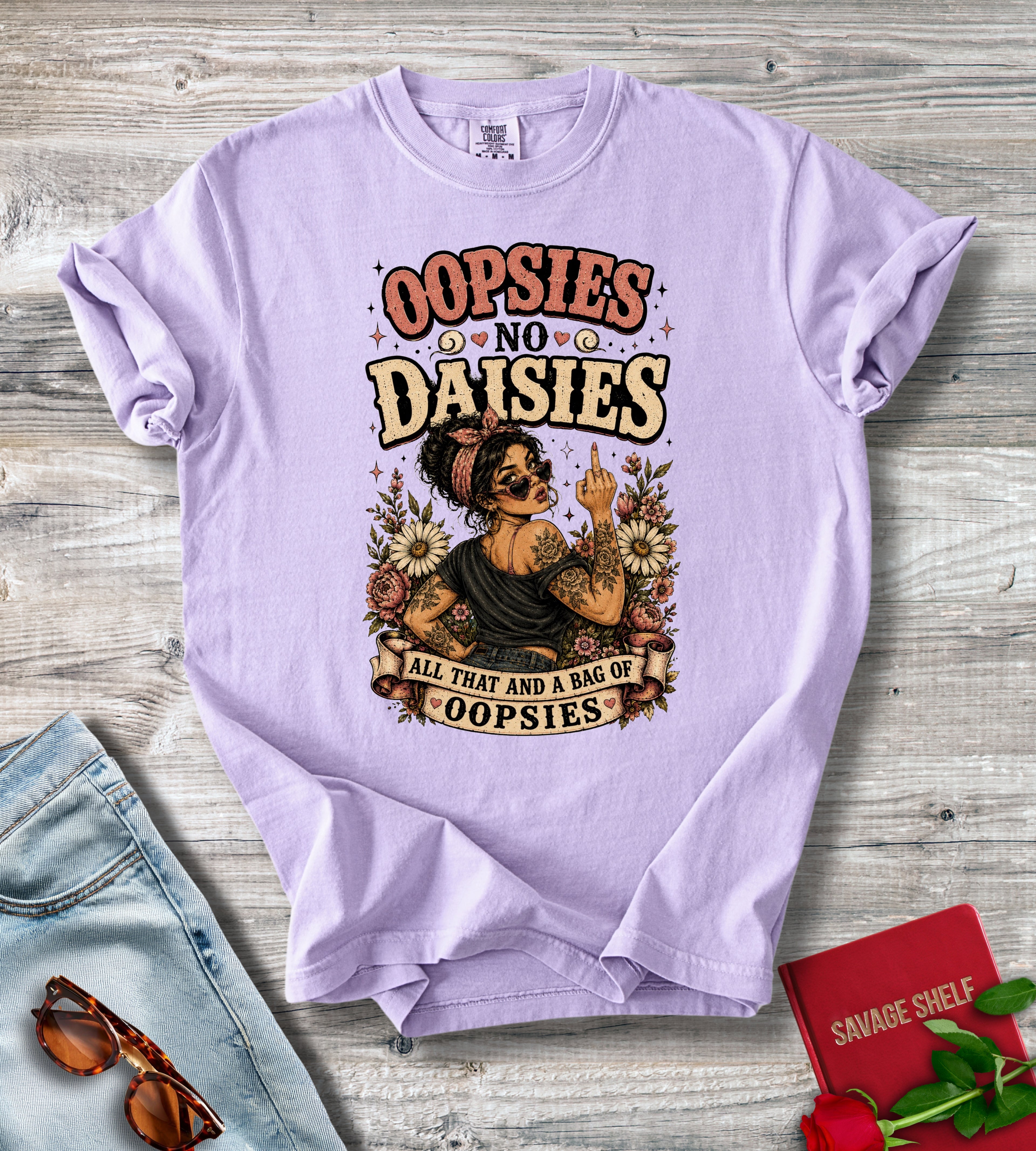 Oopsies No Daisies Graphic T-Shirt
