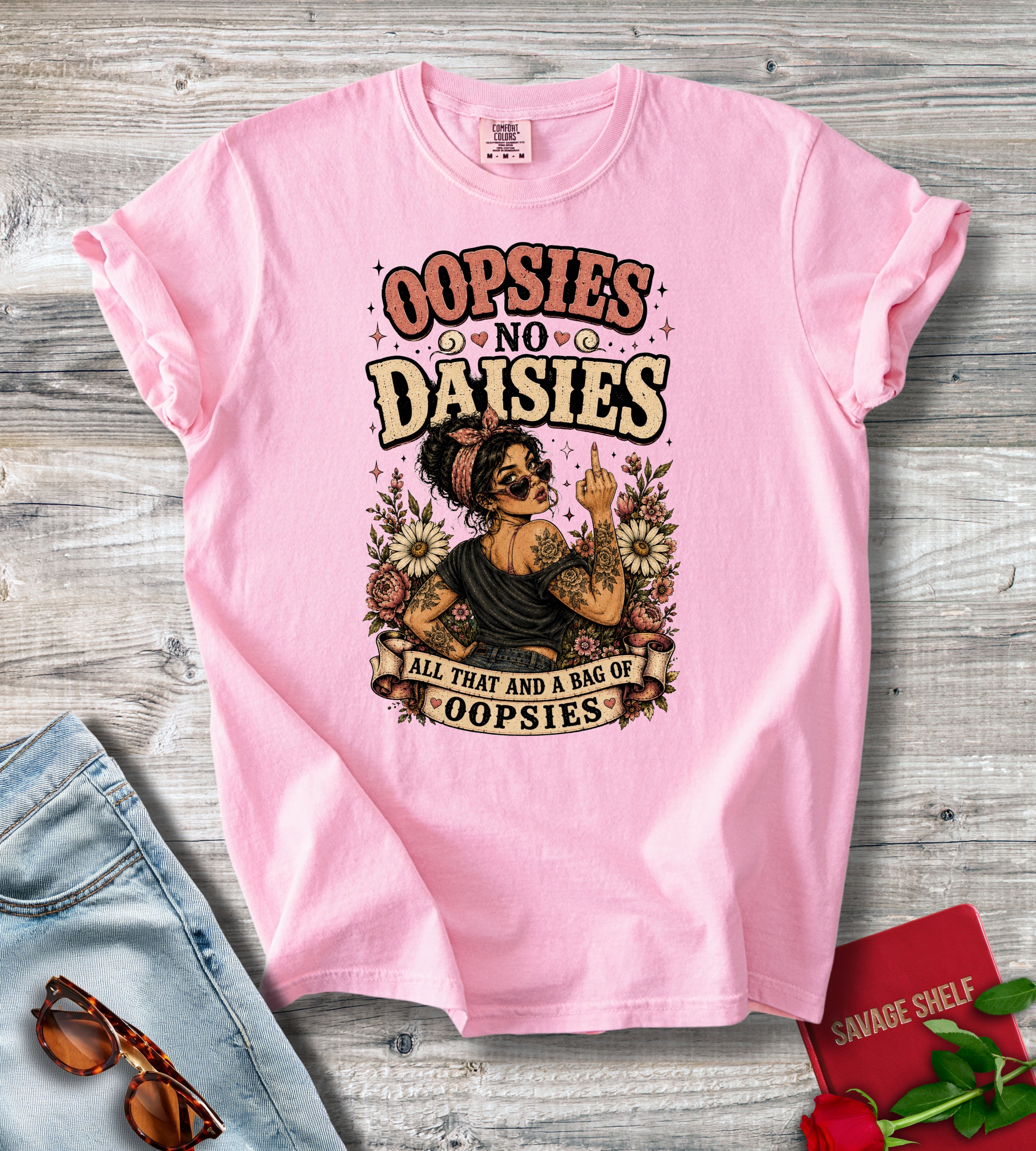 Oopsies No Daisies Graphic T-Shirt