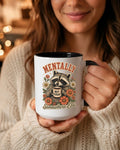 Mentally Somewhere Else Raccoon Coffee Mug - "Not Today" Accent Mug