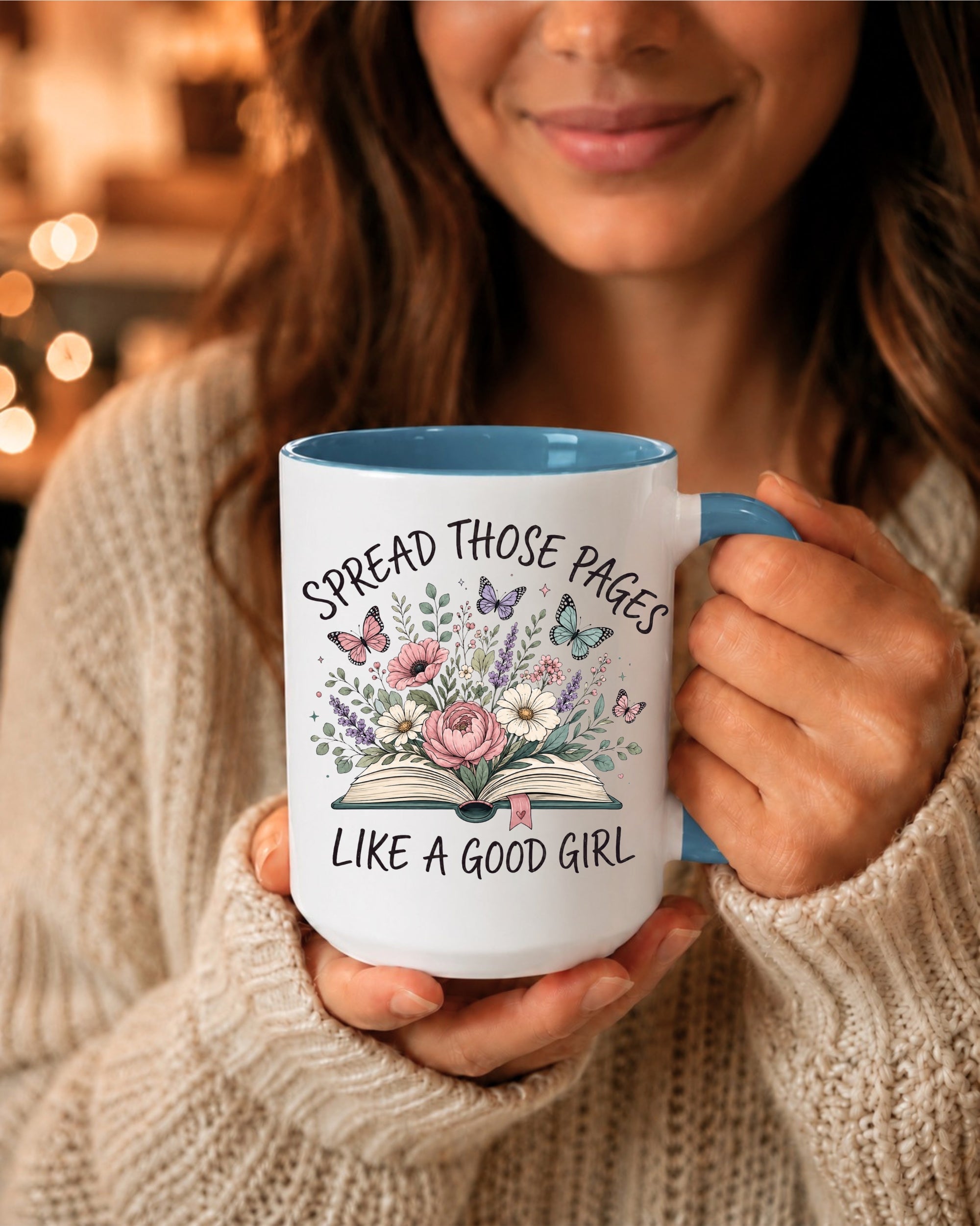Spread Those Pages Good Girl Mug