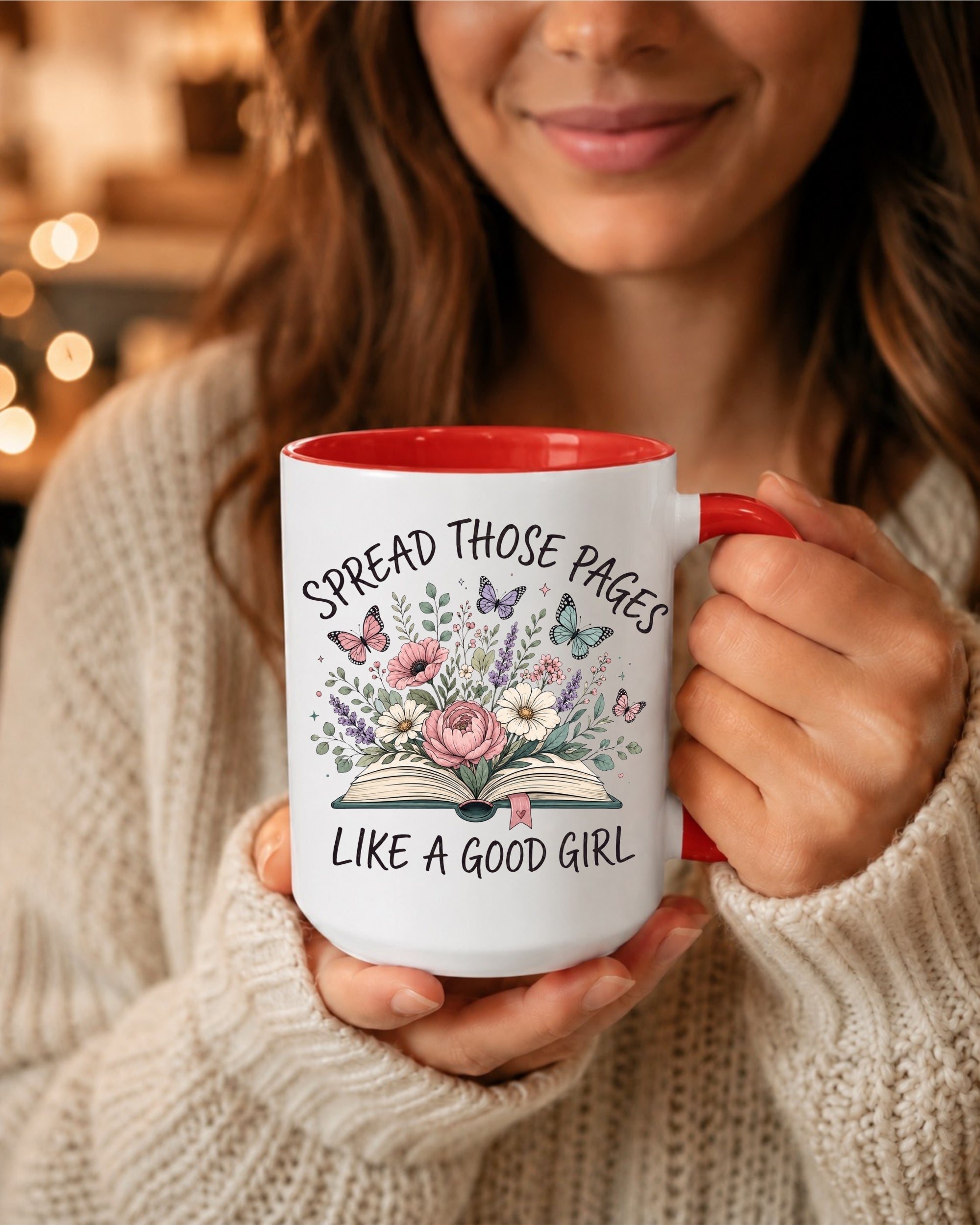 Spread Those Pages Good Girl Mug