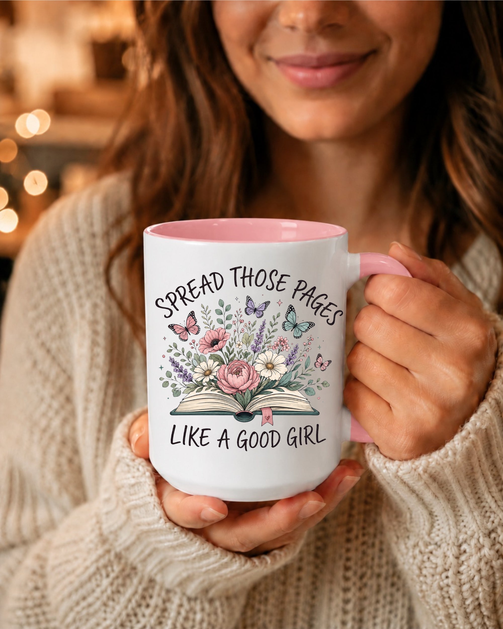 Spread Those Pages Good Girl Mug
