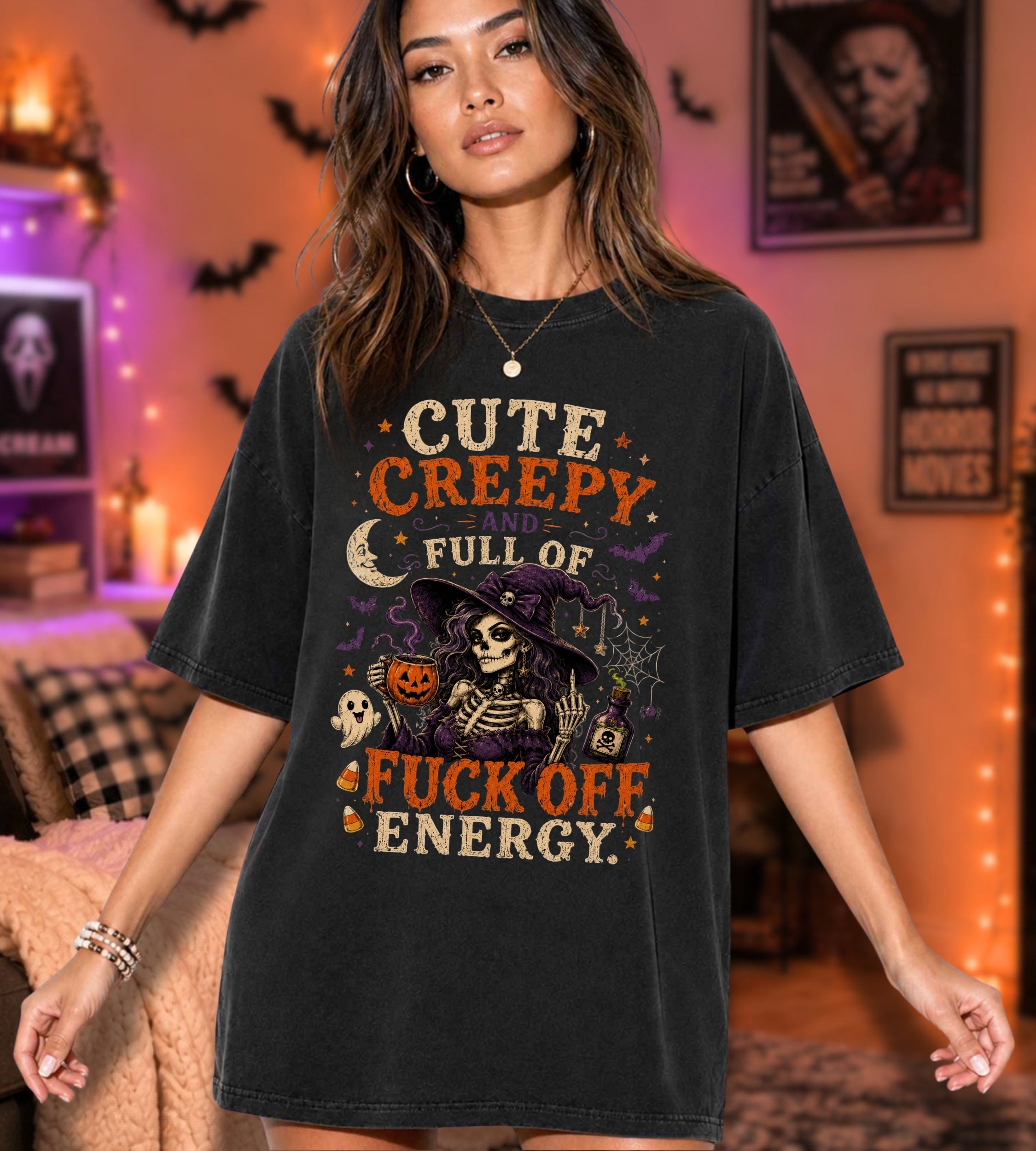 Cute, Creepy & Full of F*** Off Energy T-Shirt