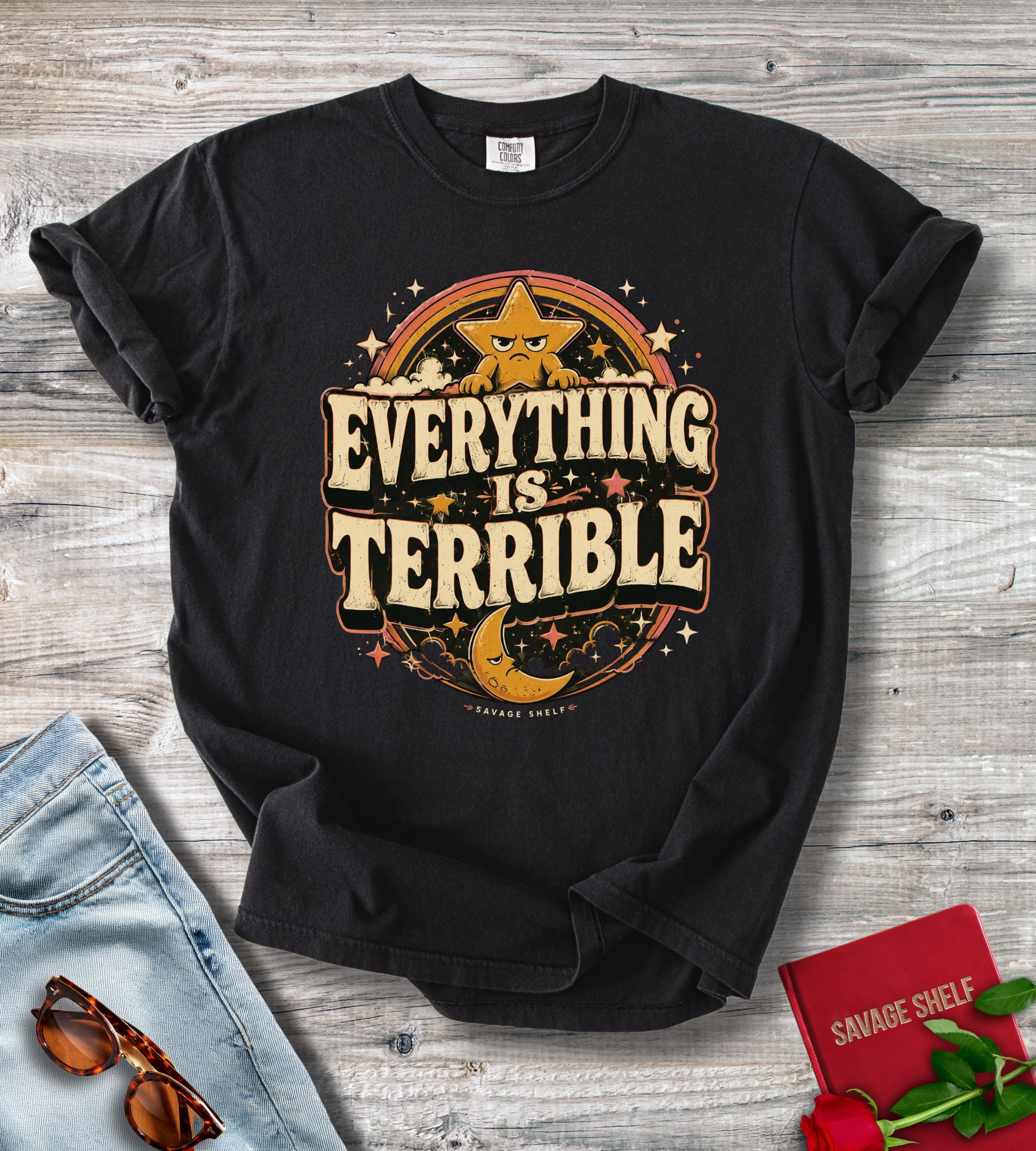 Everything Is Terrible Vintage Graphic T-Shirt