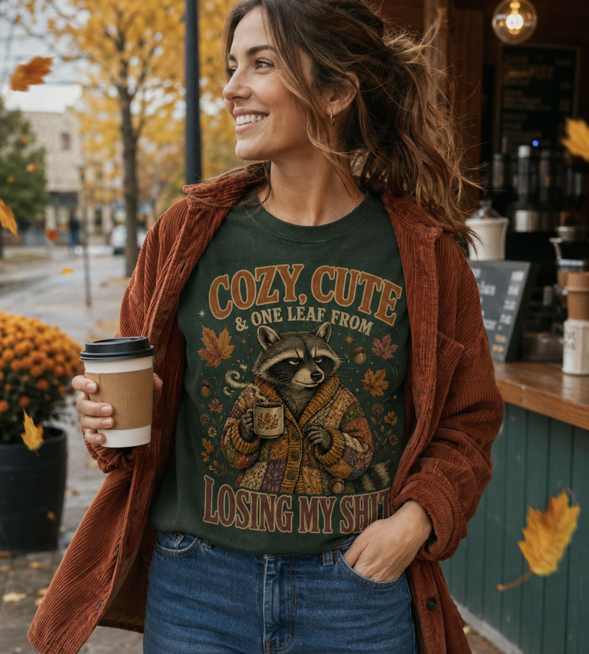 Cute Raccoon T-Shirt