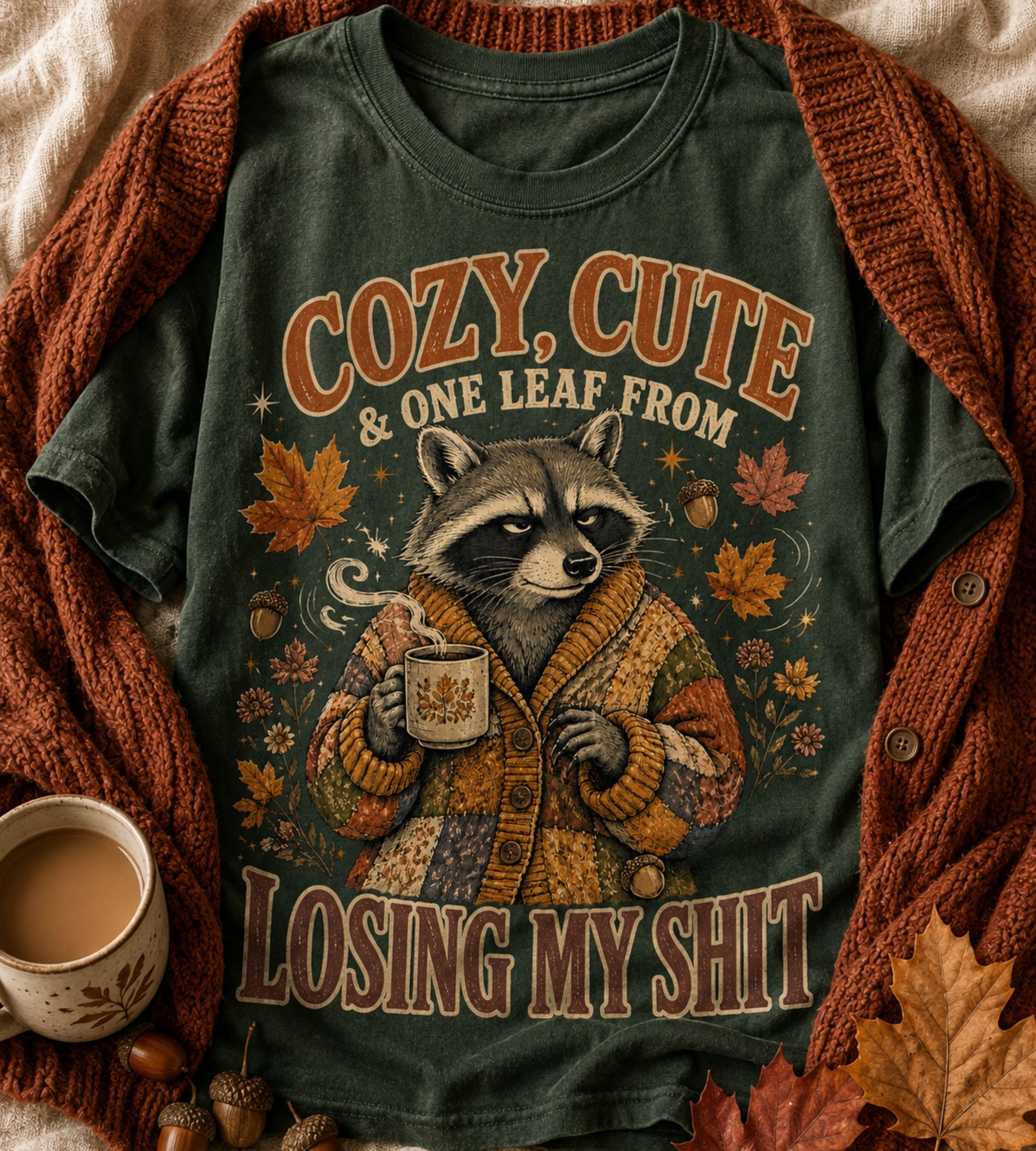 Cute Raccoon T-Shirt