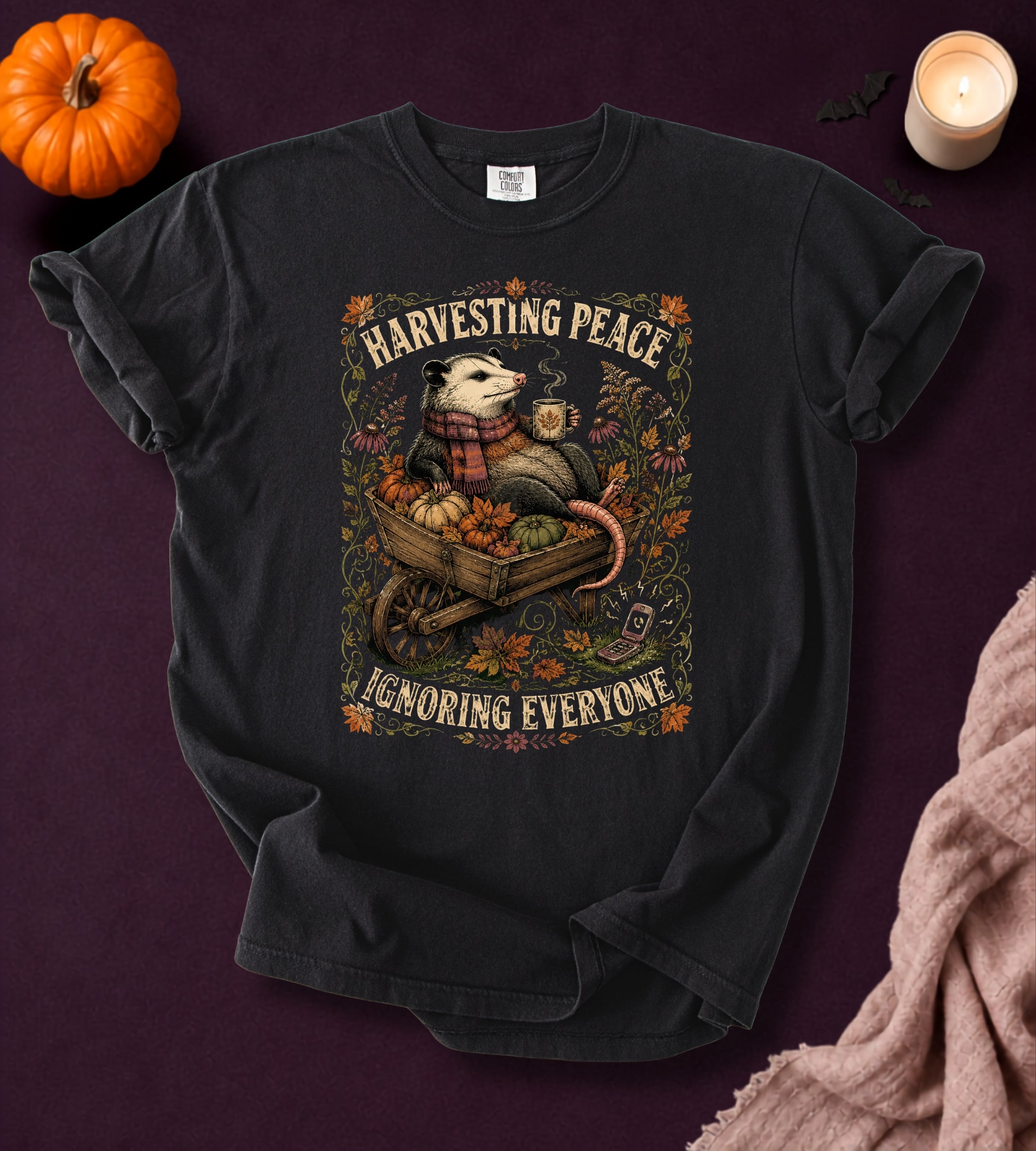 Harvesting Peace Possum T-Shirt