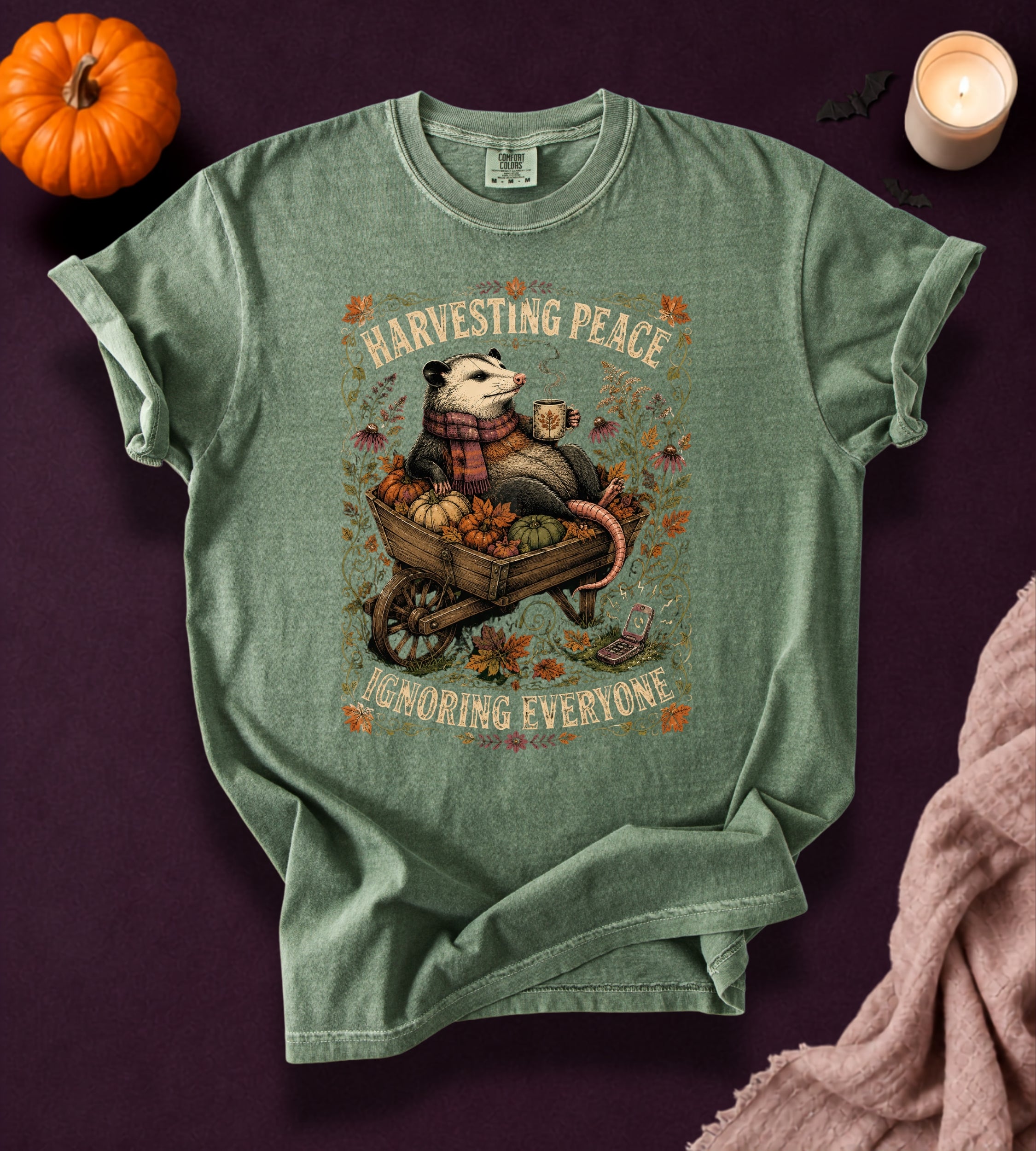 Harvesting Peace Possum T-Shirt