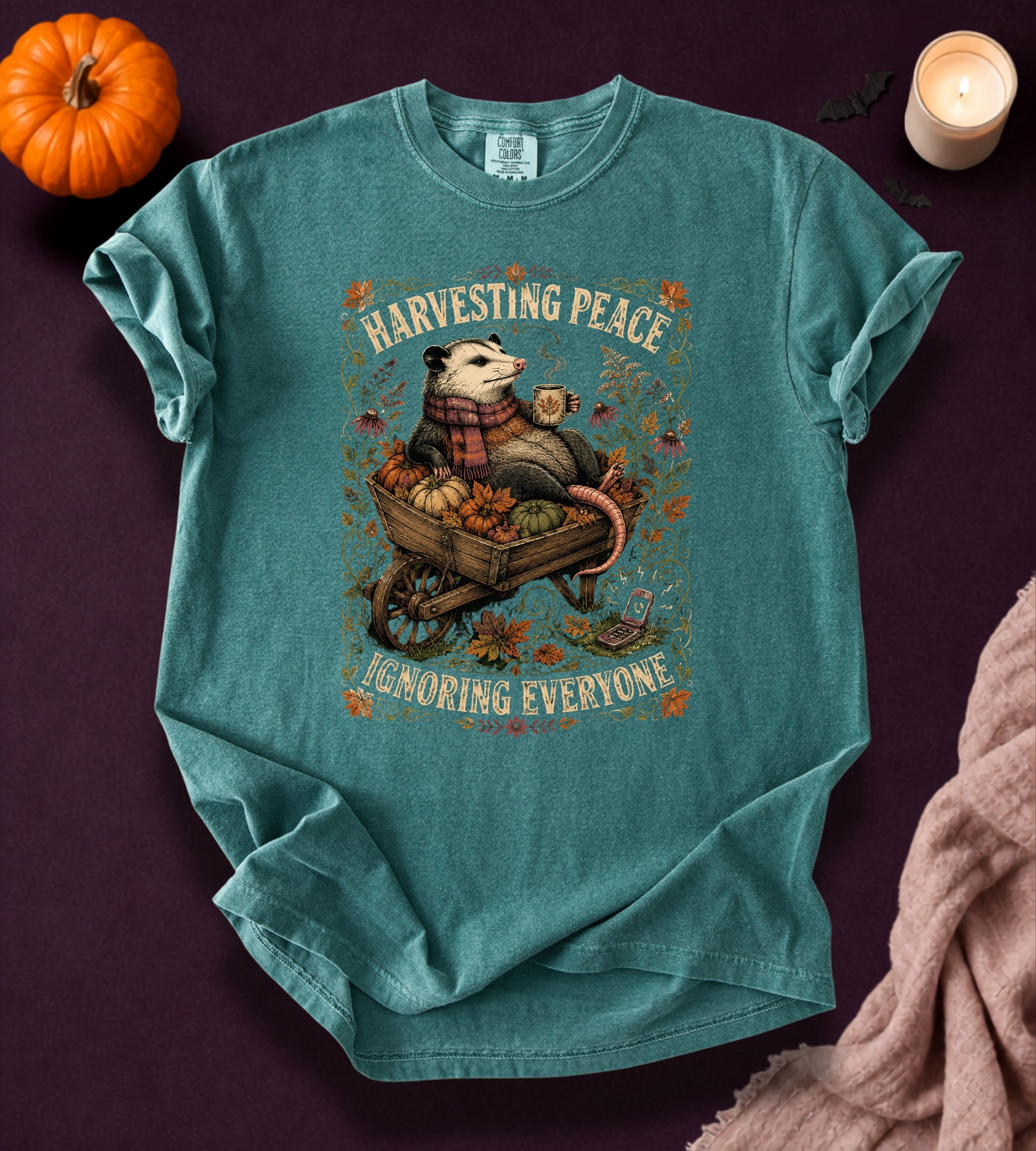 Harvesting Peace Possum T-Shirt