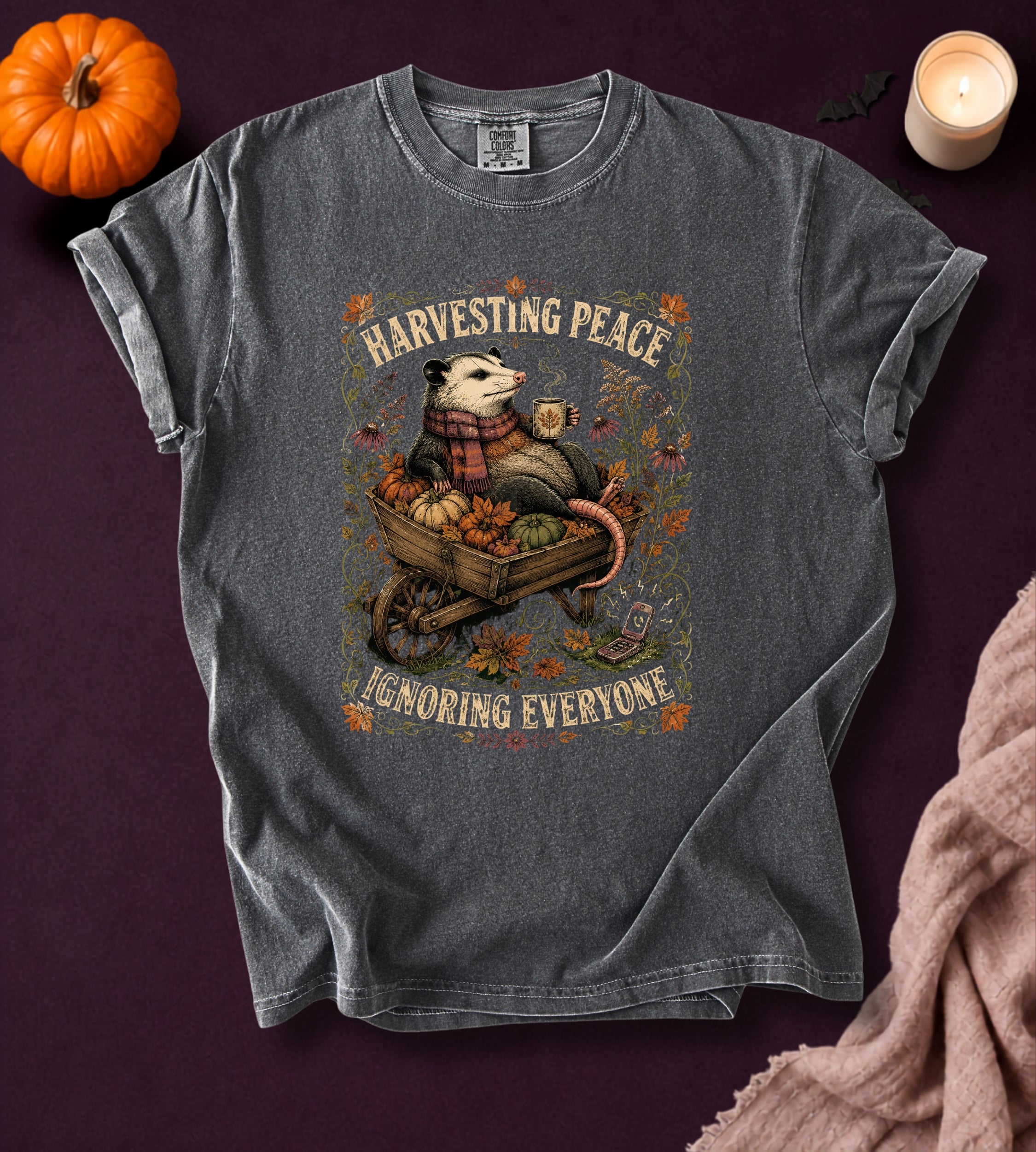 Harvesting Peace Possum T-Shirt