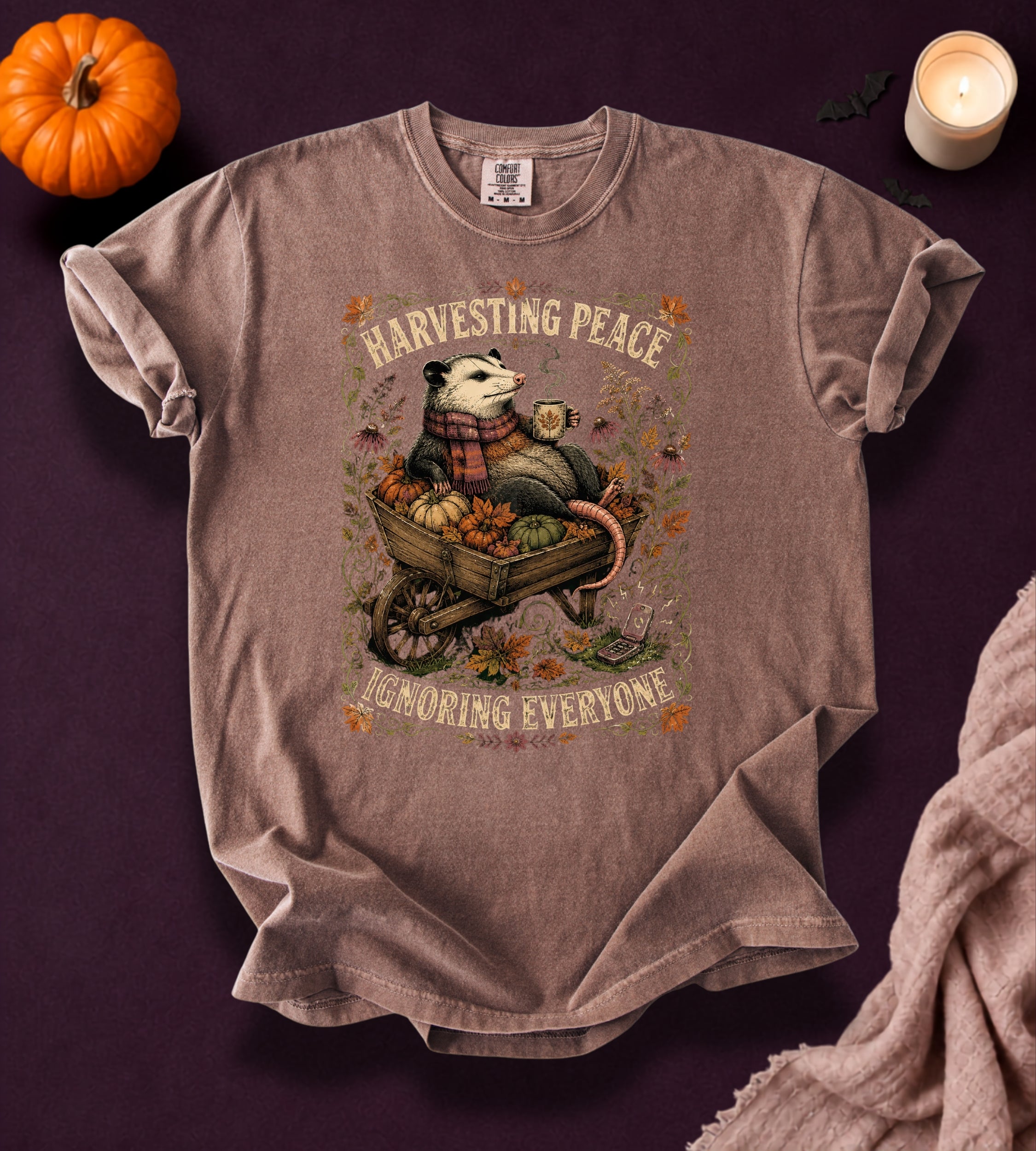 Harvesting Peace Possum T-Shirt