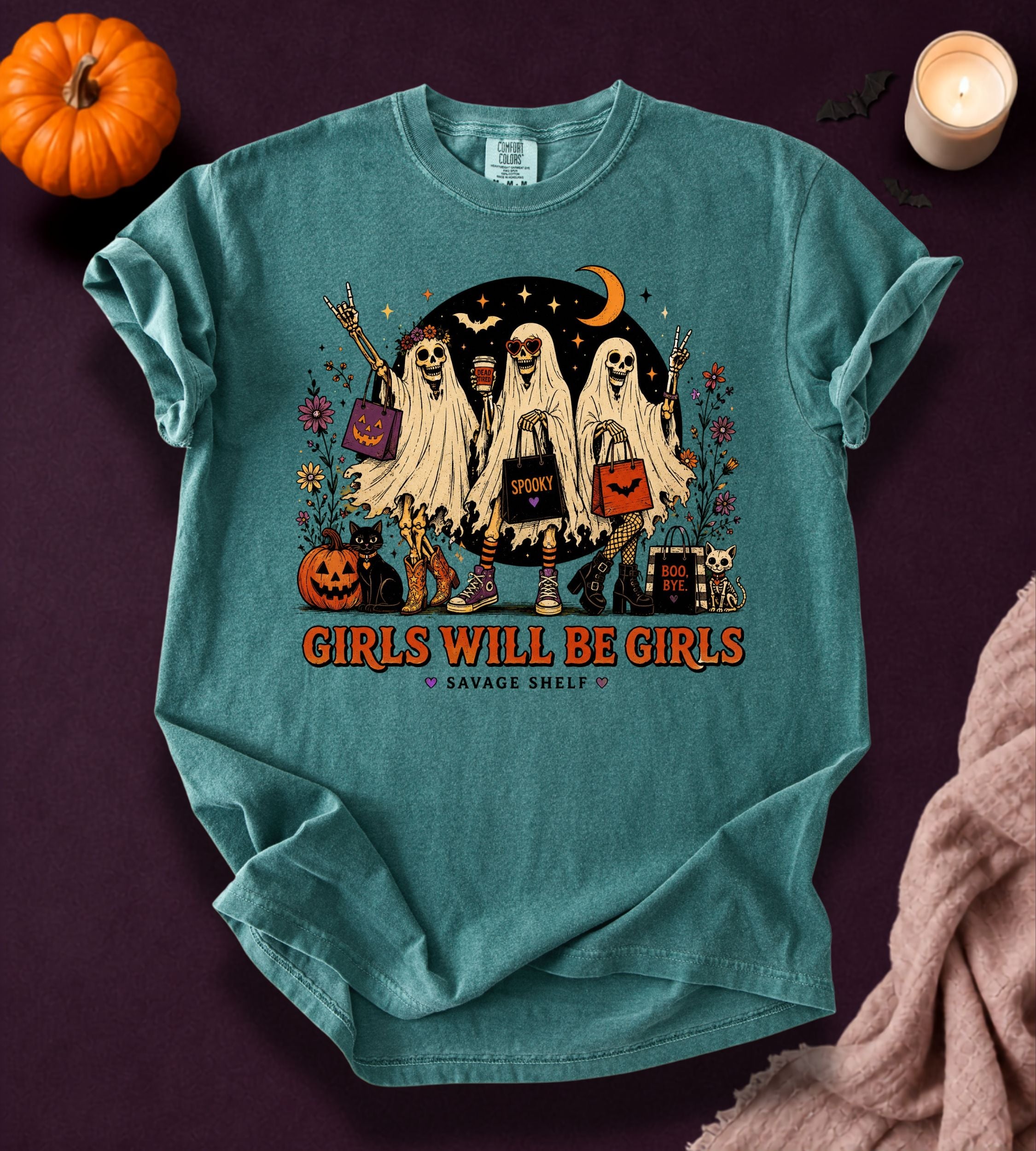 Girls Will Be Girls Halloween T-Shirt
