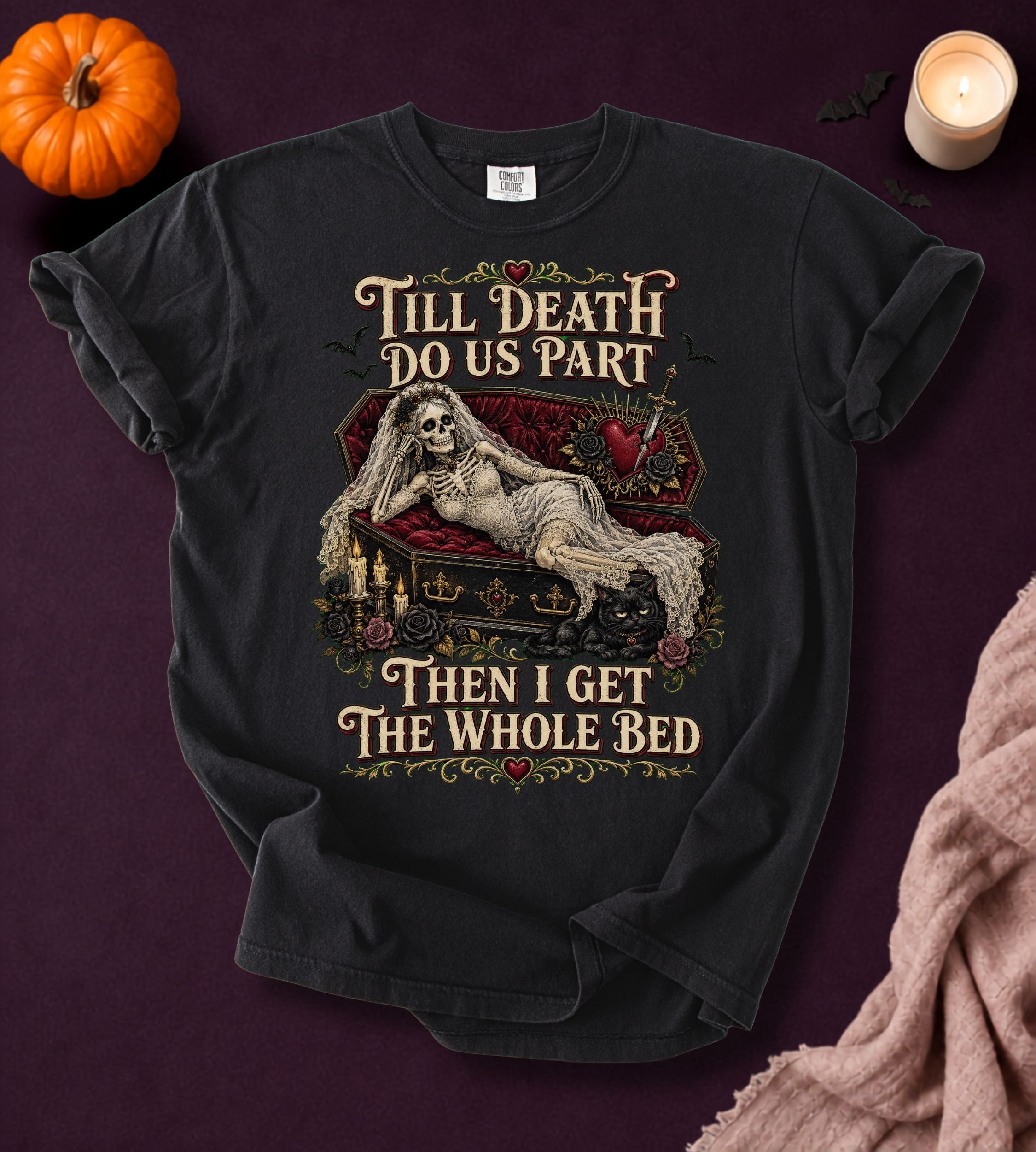 Till Death Do Us Part Gothic T-Shirt