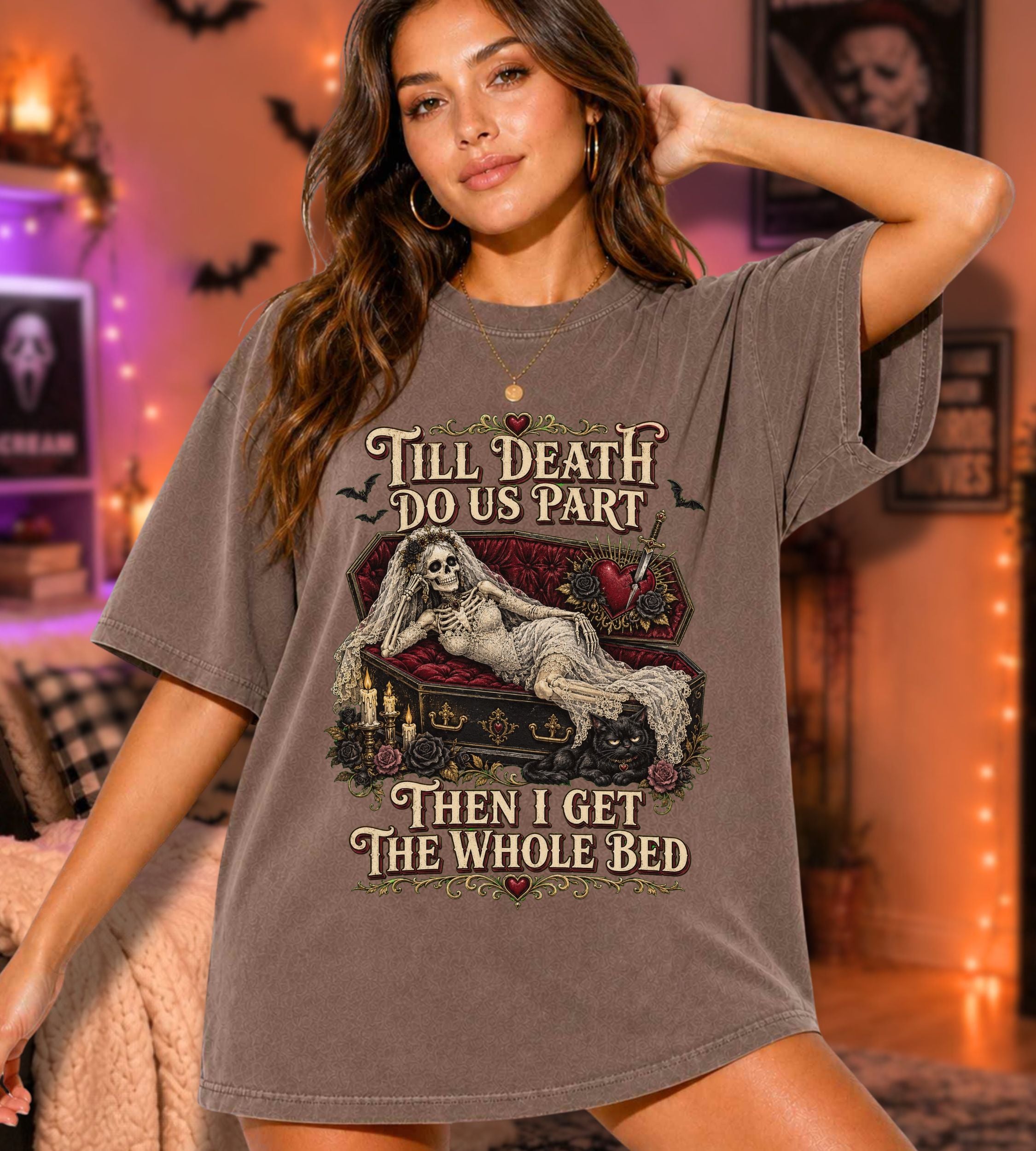 Till Death Do Us Part Gothic T-Shirt