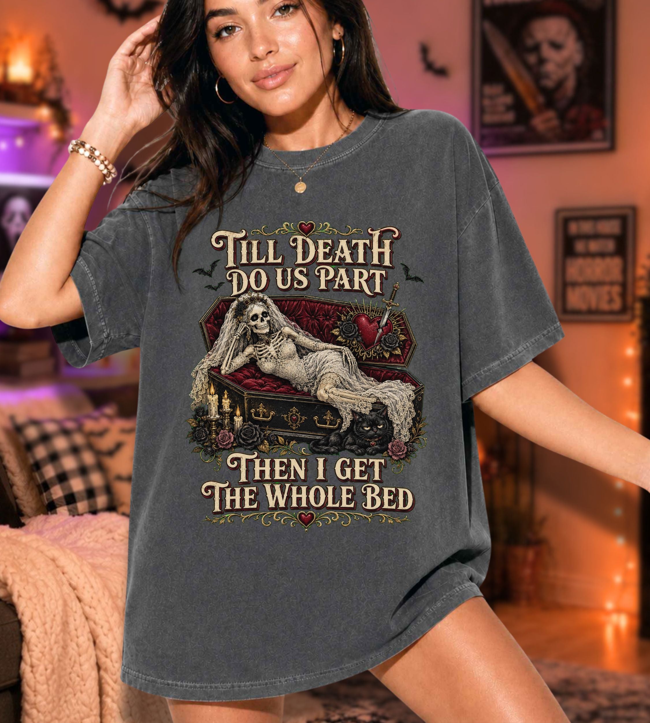 Till Death Do Us Part Gothic T-Shirt