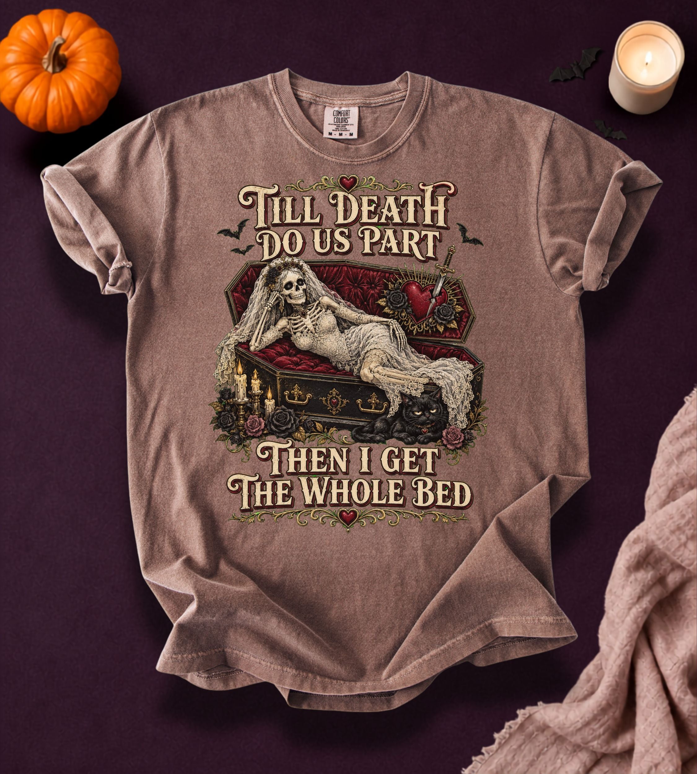 Till Death Do Us Part Gothic T-Shirt