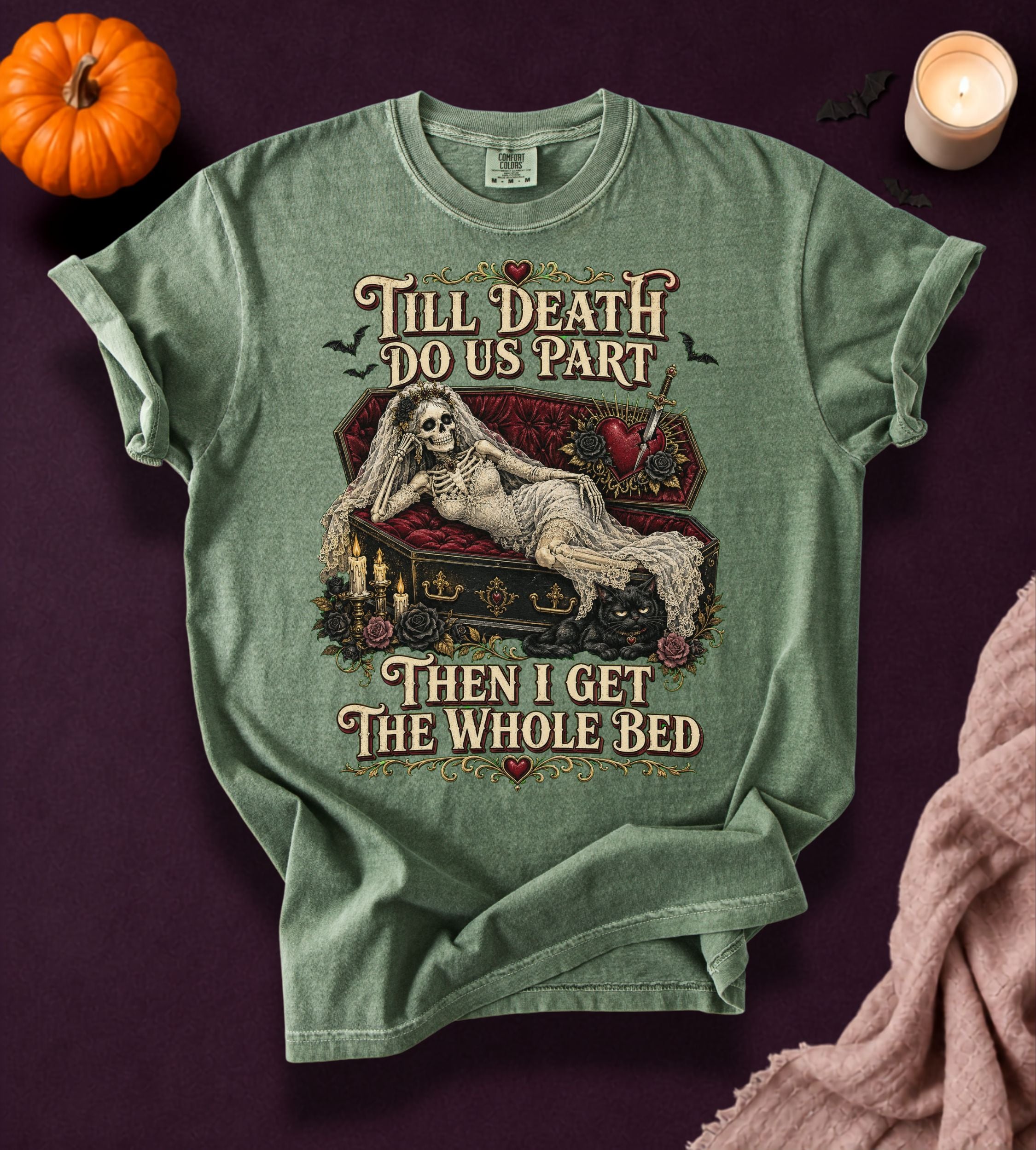 Till Death Do Us Part Gothic T-Shirt