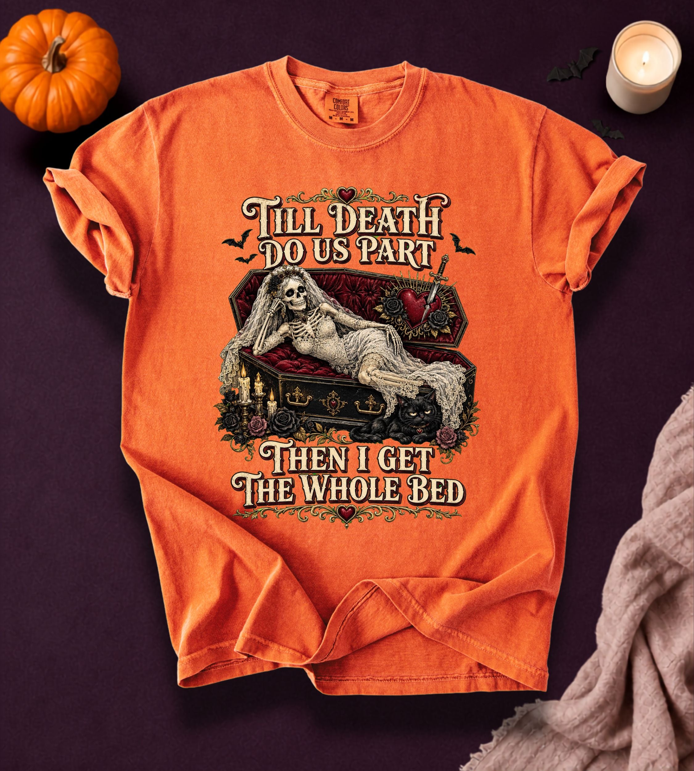 Till Death Do Us Part Gothic T-Shirt