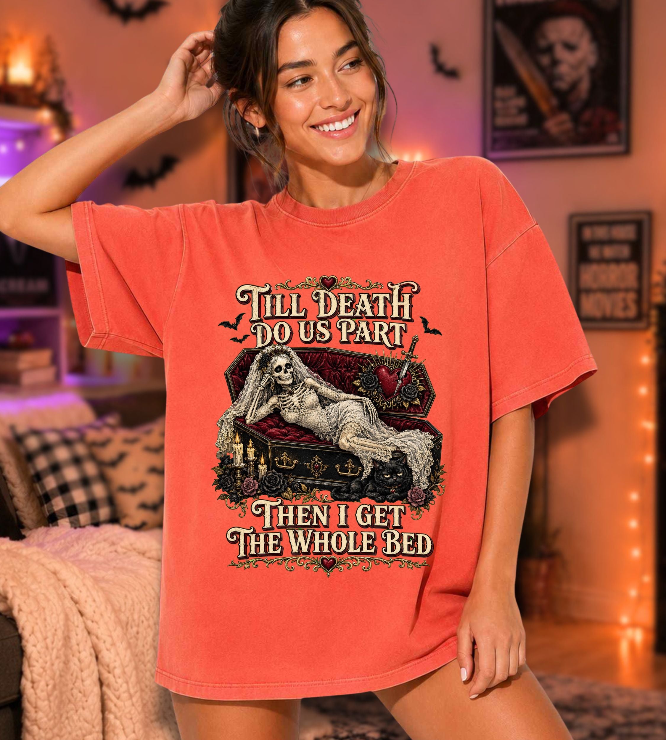 Till Death Do Us Part Gothic T-Shirt