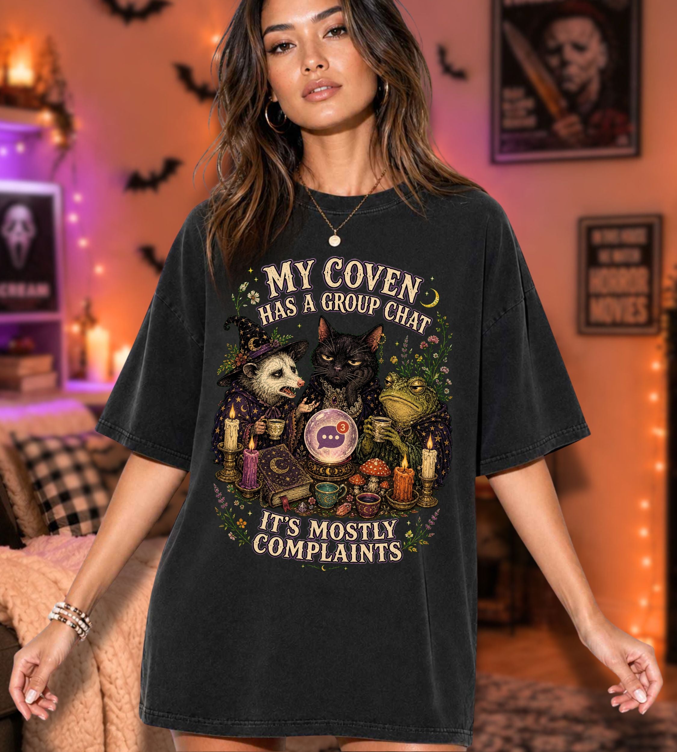 Witch Coven Halloween T-Shirt