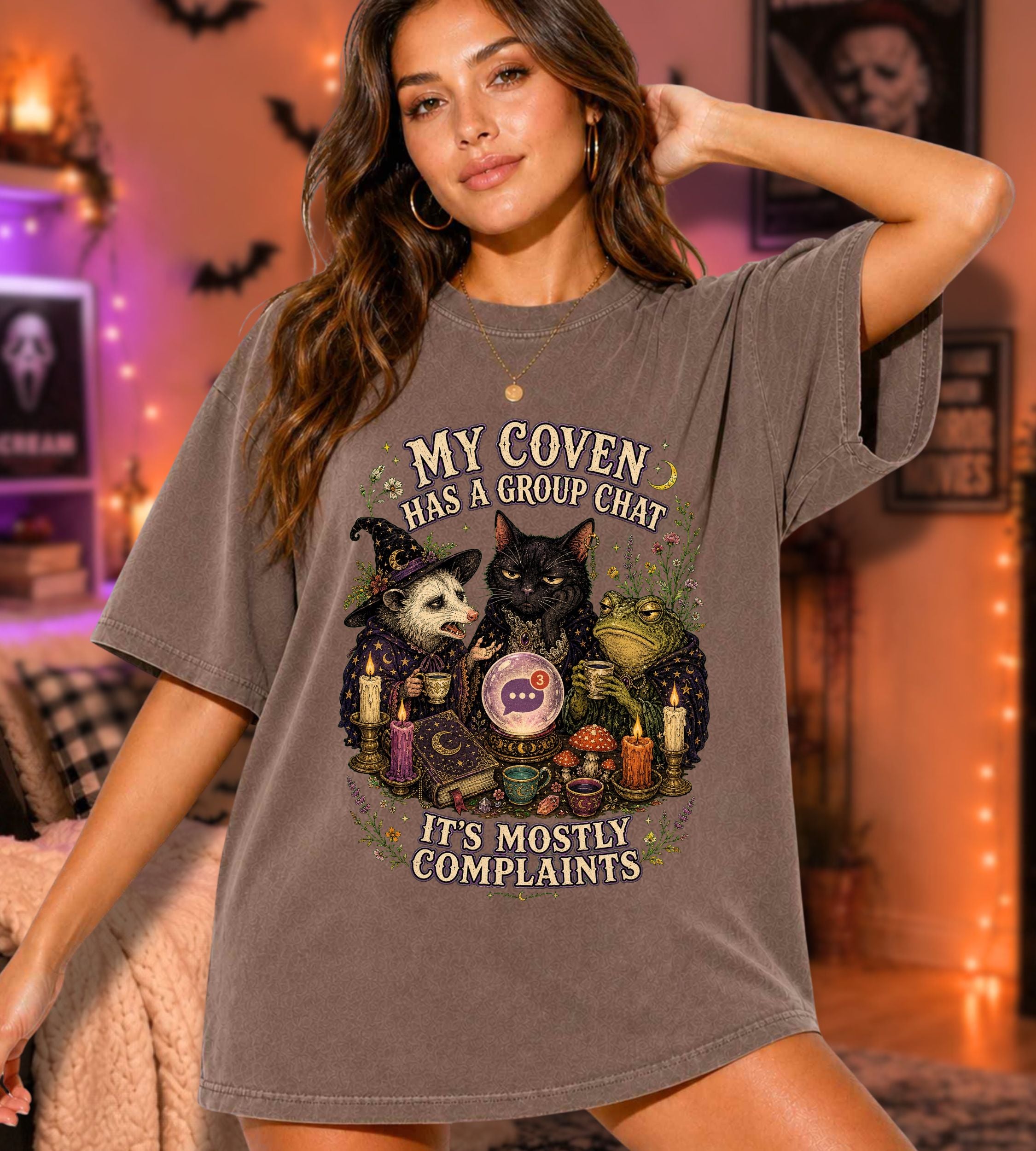 Witch Coven Halloween T-Shirt