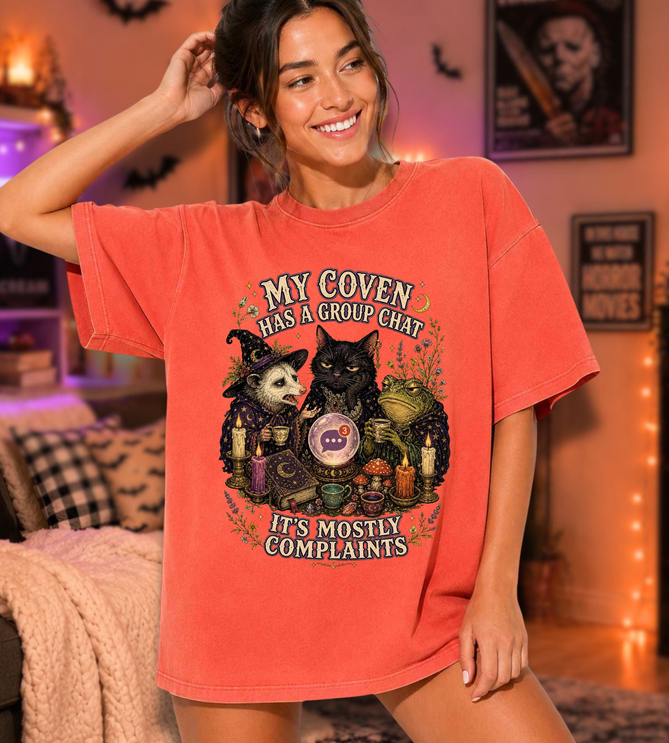 Witch Coven Halloween T-Shirt