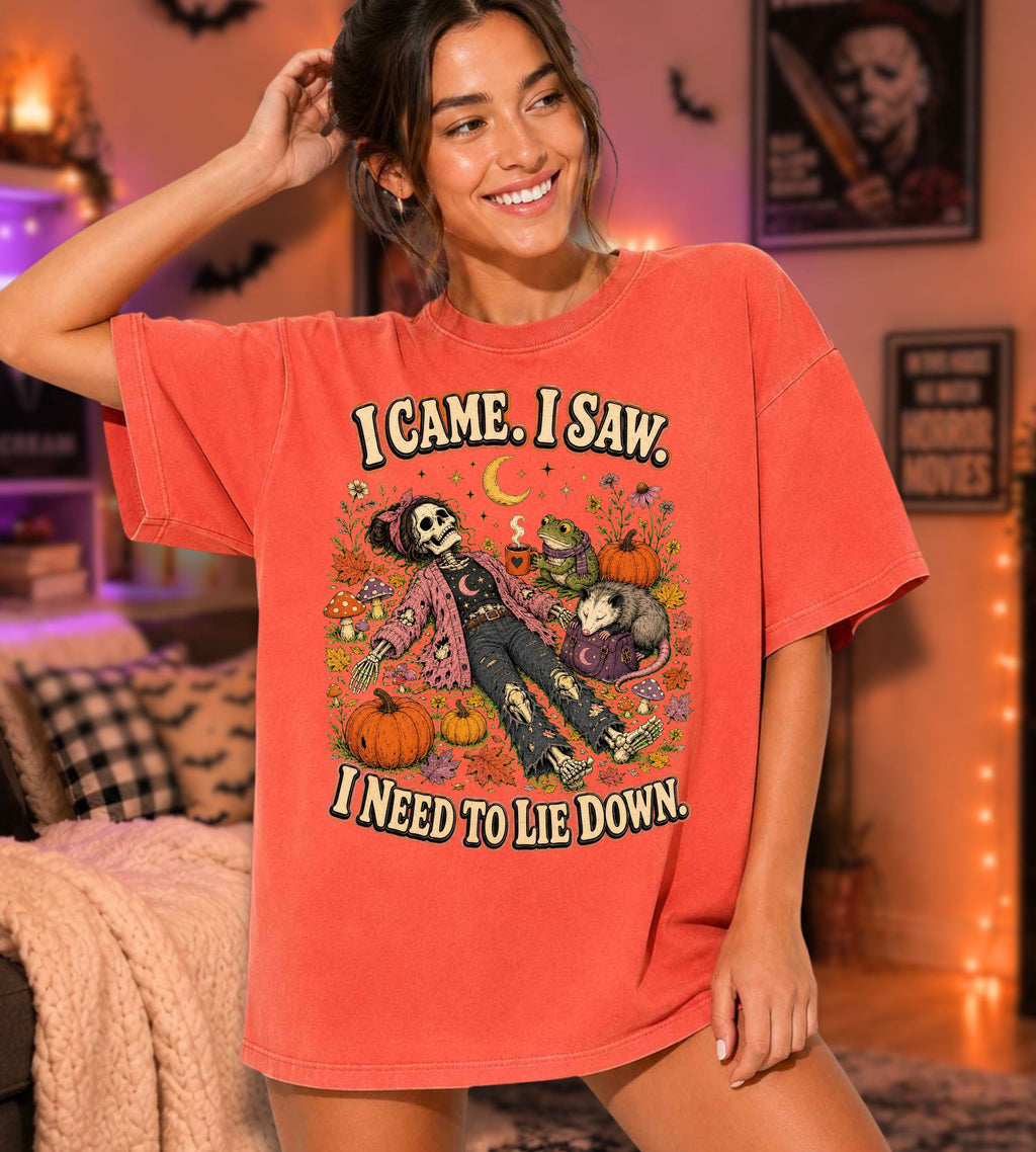 I Need to Lie Down Fall T-Shirt