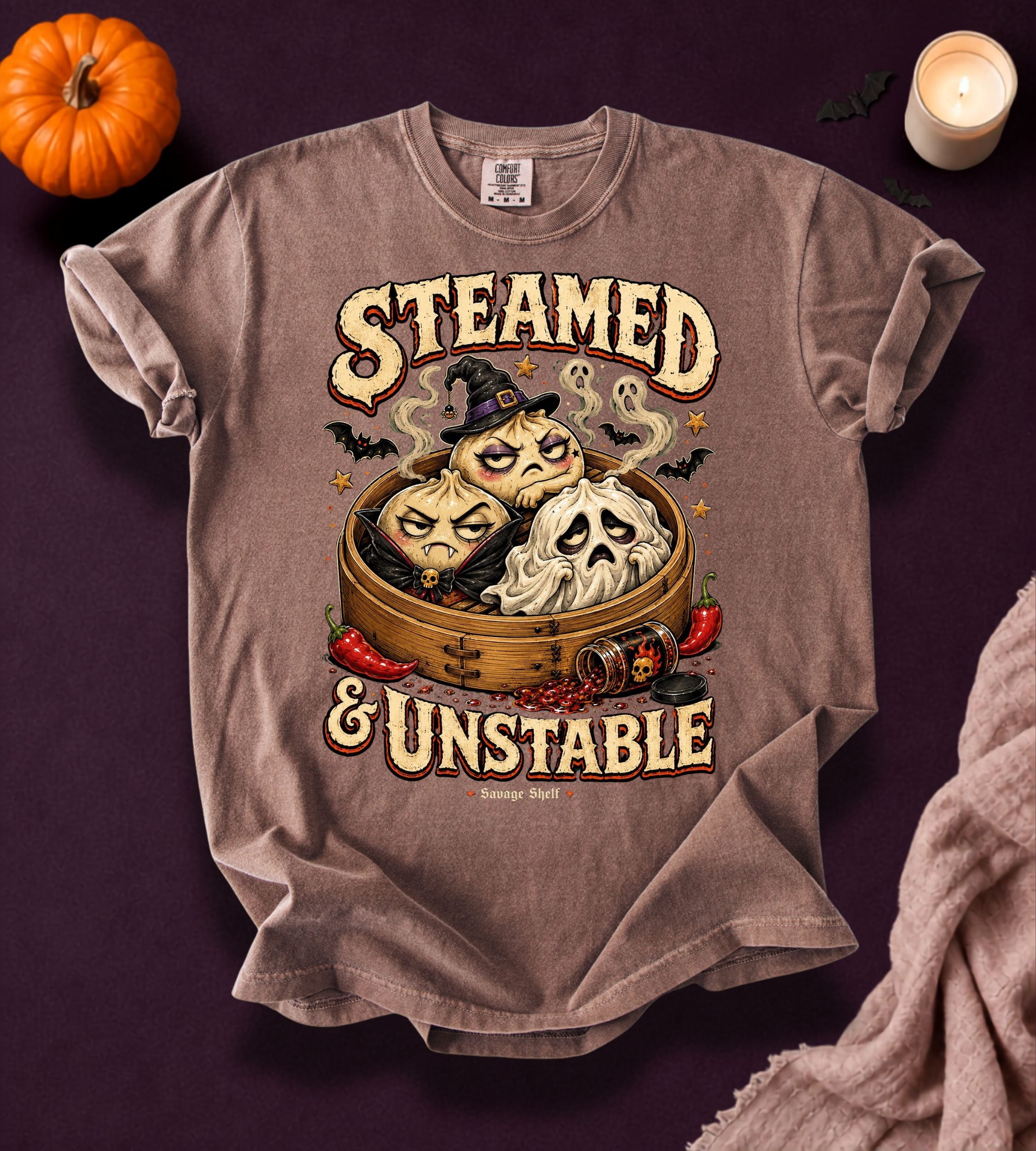 Steamed & Unstable Halloween T-Shirt