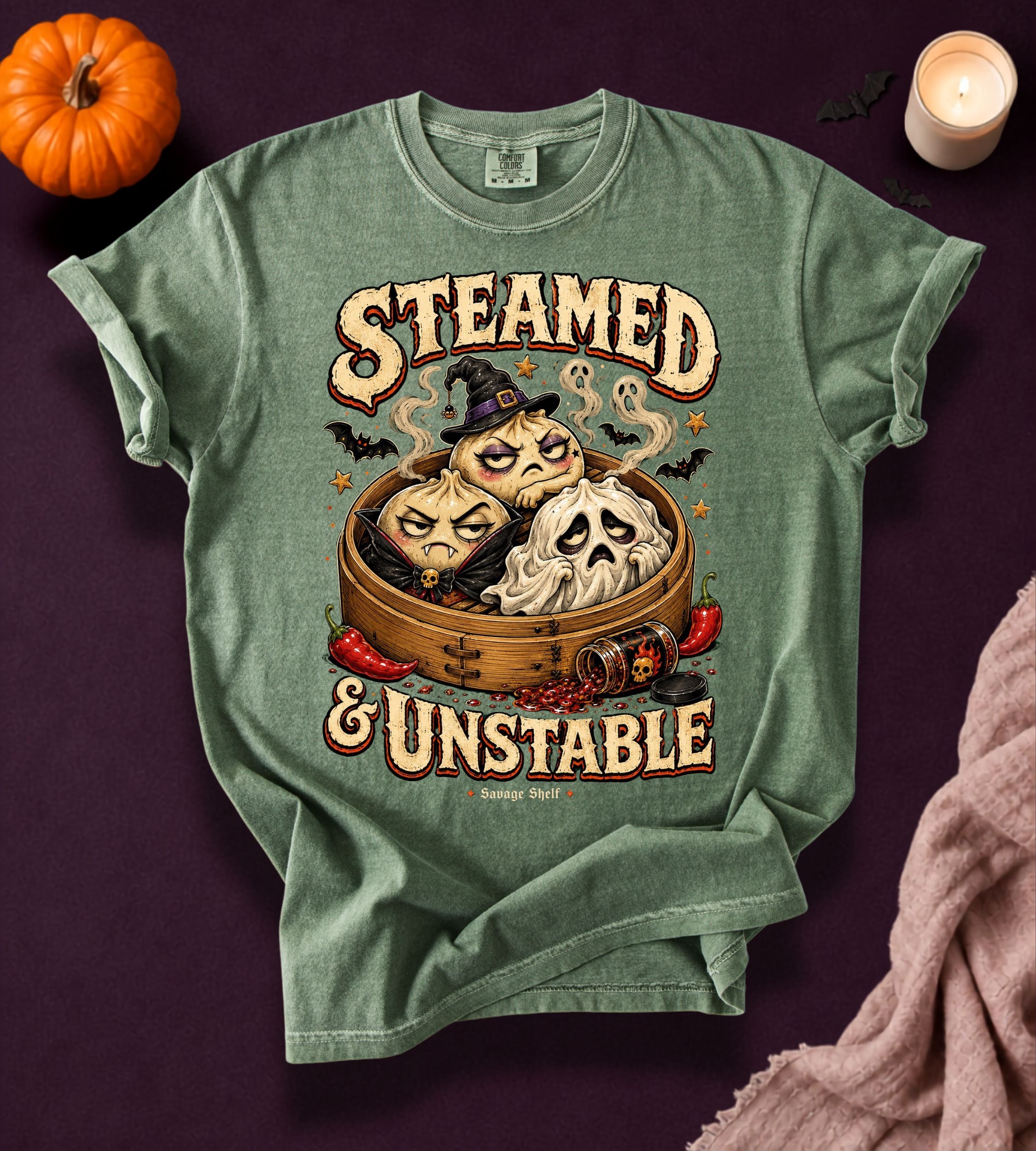 Steamed & Unstable Halloween T-Shirt