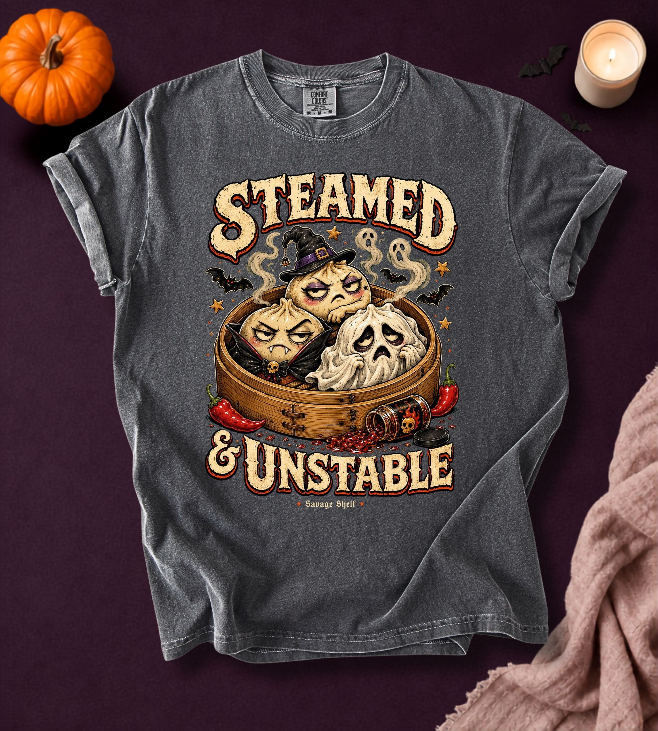 Steamed & Unstable Halloween T-Shirt