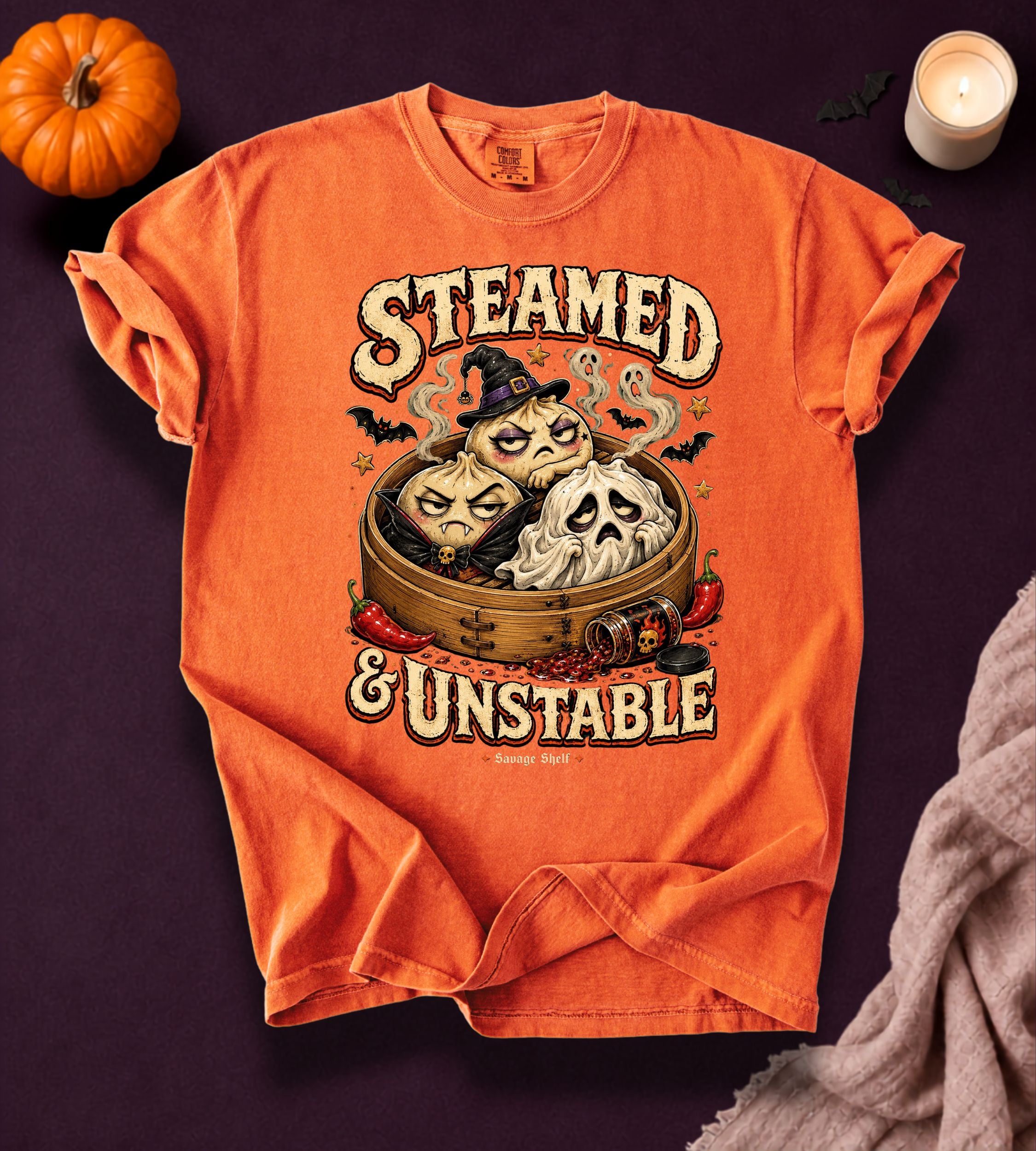 Steamed & Unstable Halloween T-Shirt