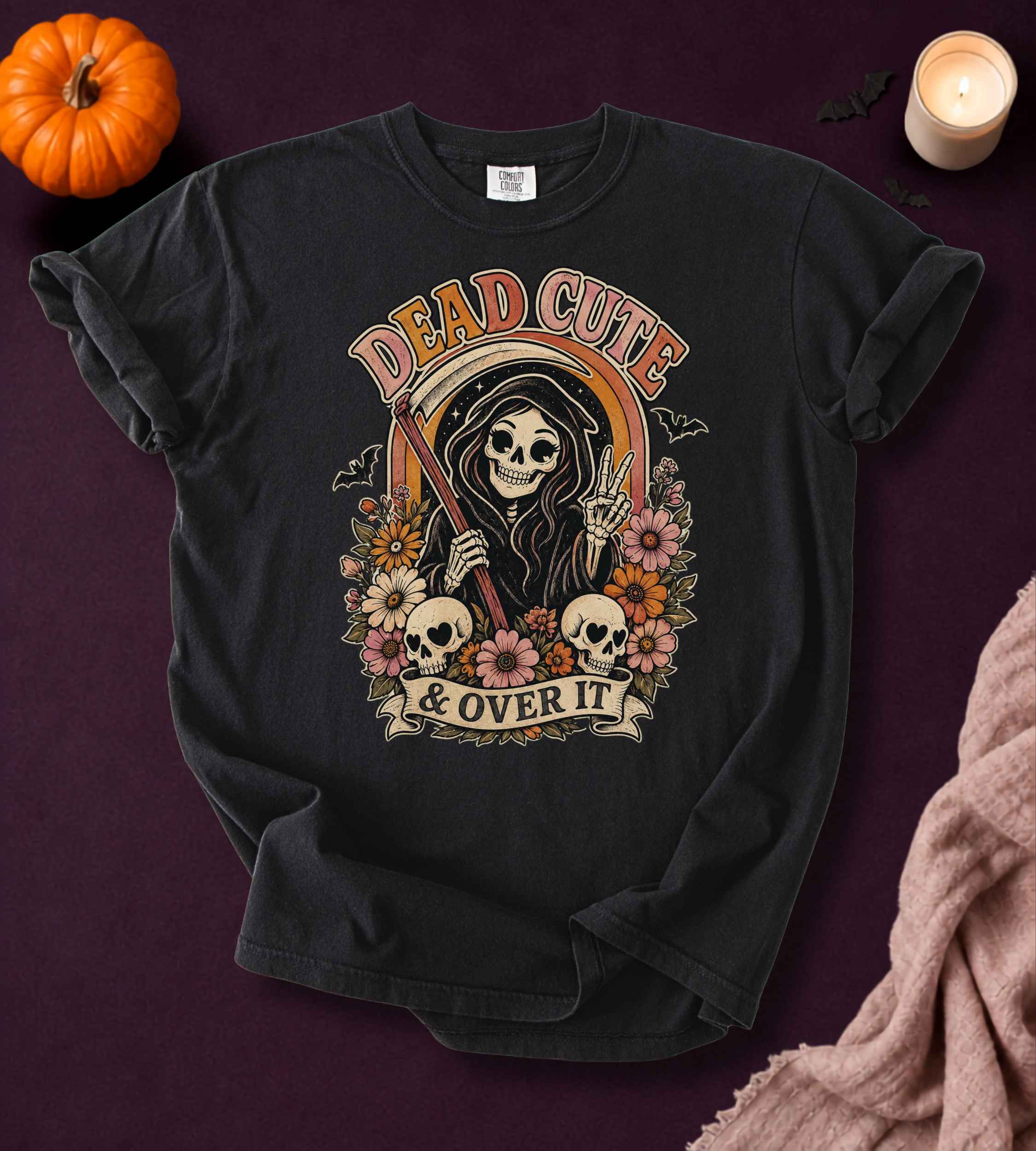 Dead Cute & Over It T-Shirt