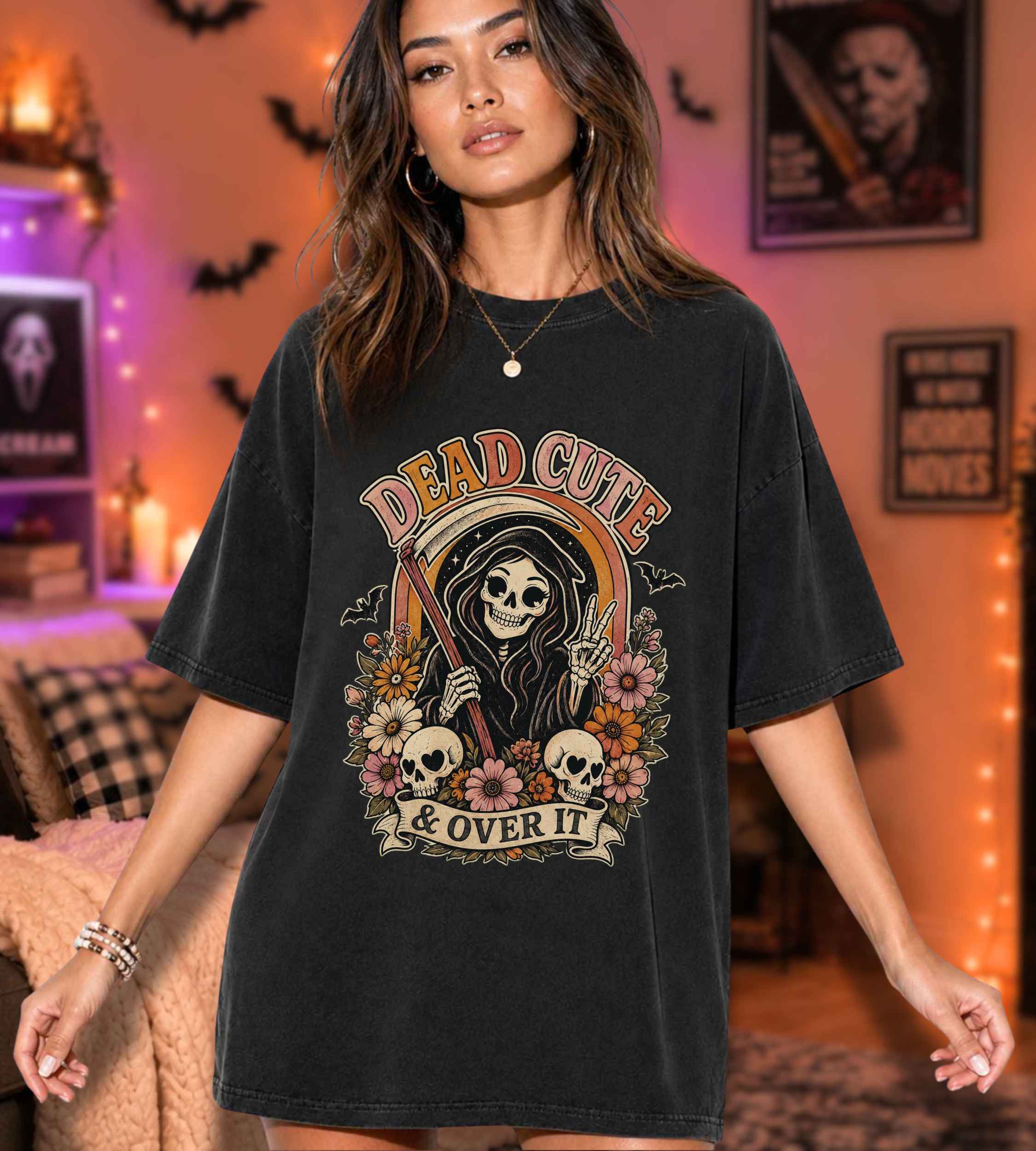 Dead Cute & Over It T-Shirt