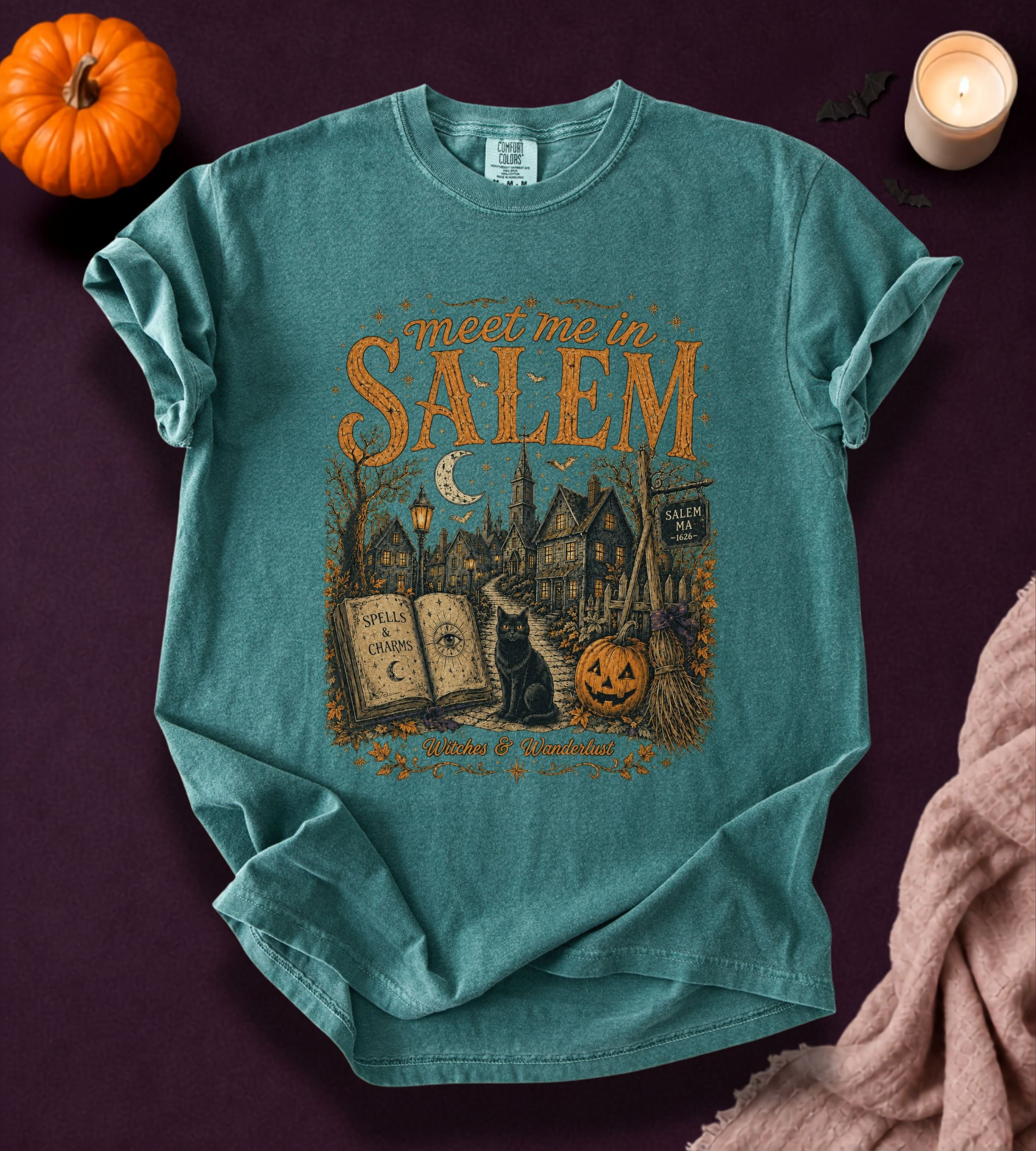 Meet in Salem Halloween T-Shirt