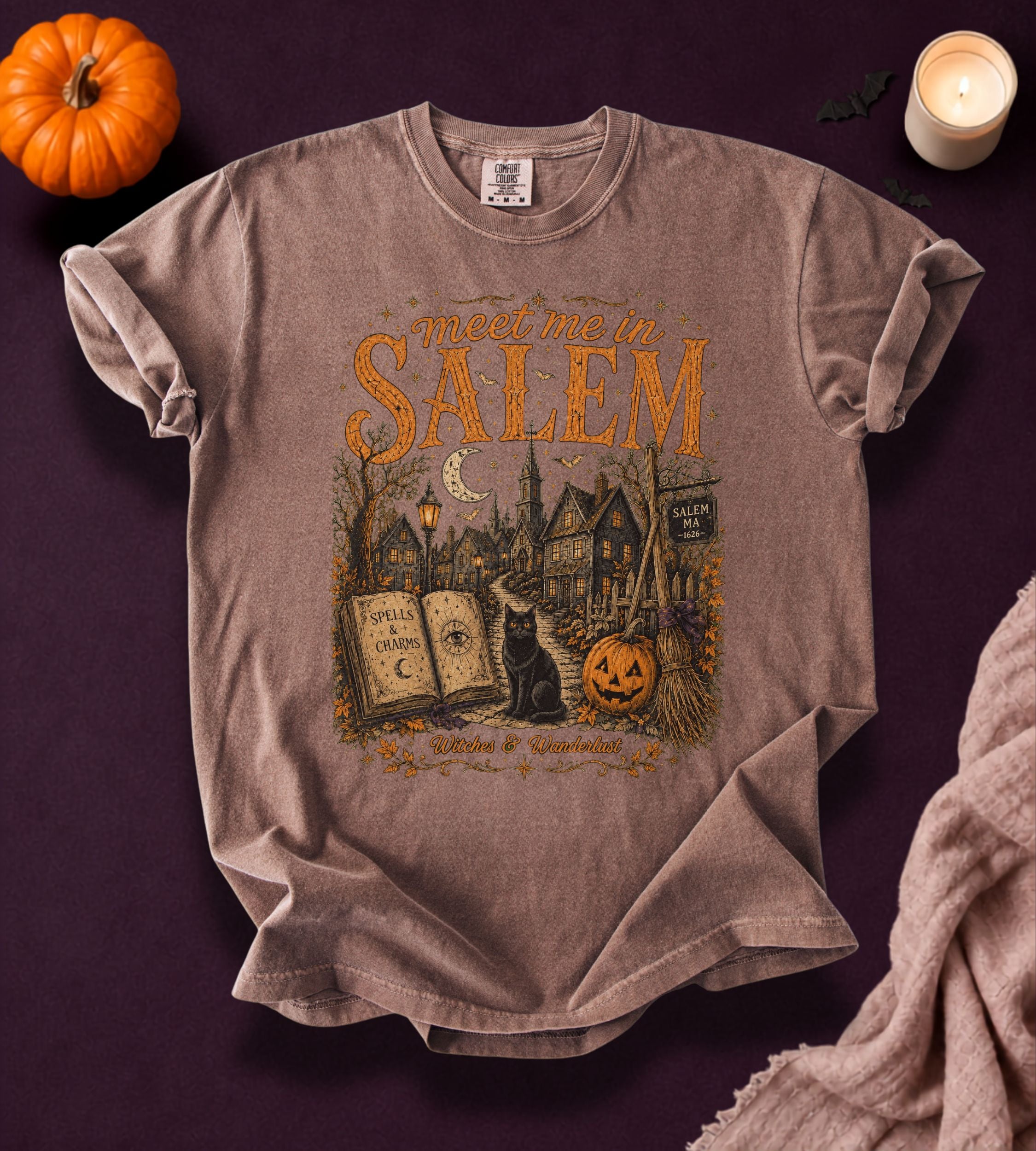 Meet in Salem Halloween T-Shirt