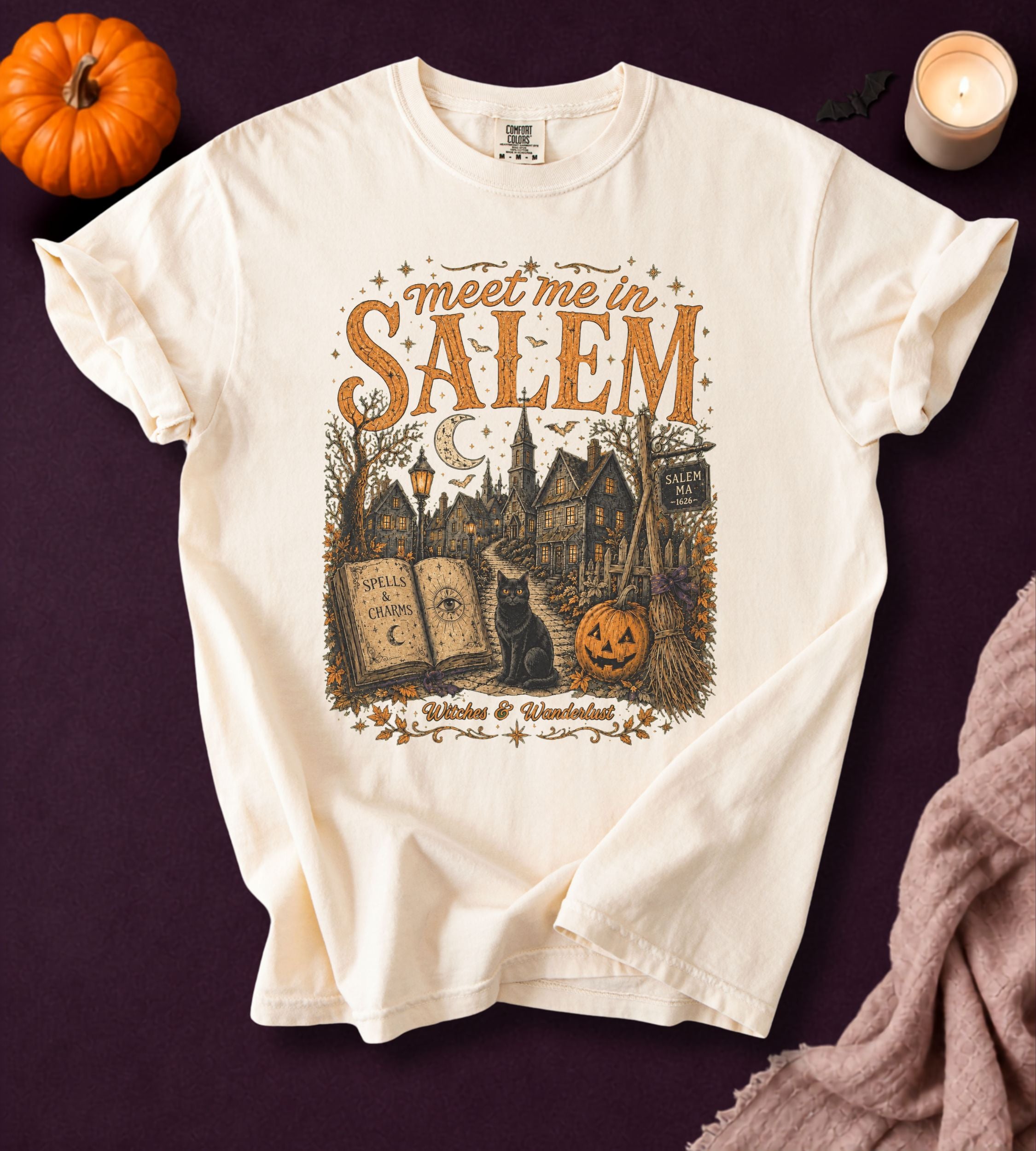 Meet in Salem Halloween T-Shirt